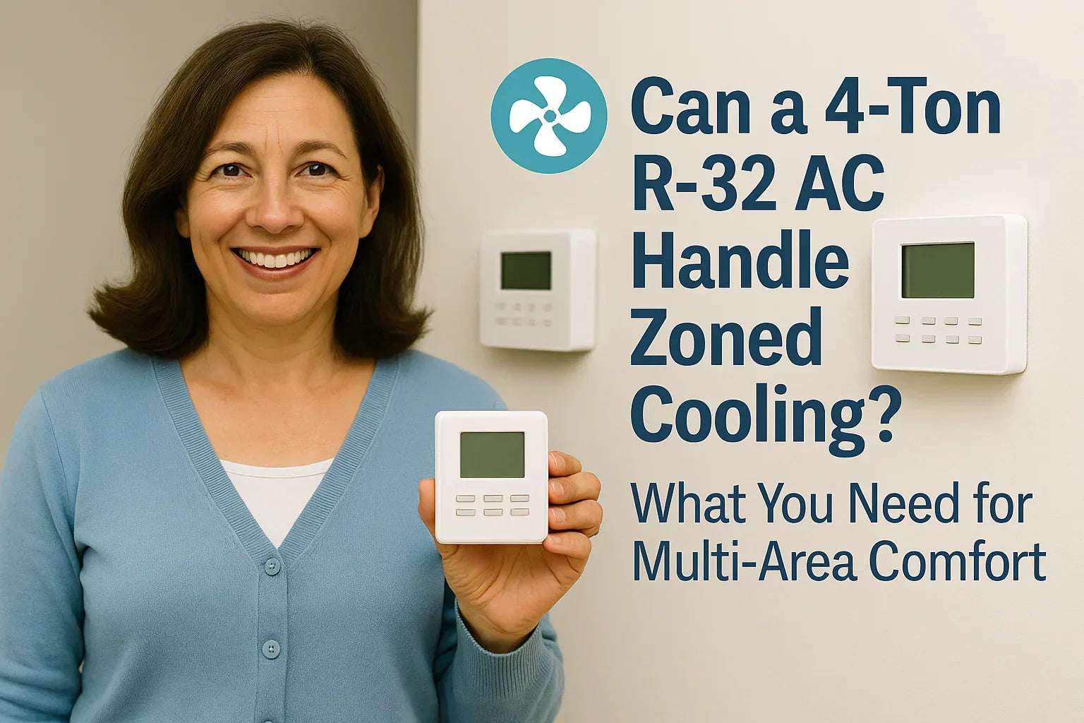 Can a 4-Ton R-32 AC Handle Zoned Cooling? What You Need for Multi-Area Comfort