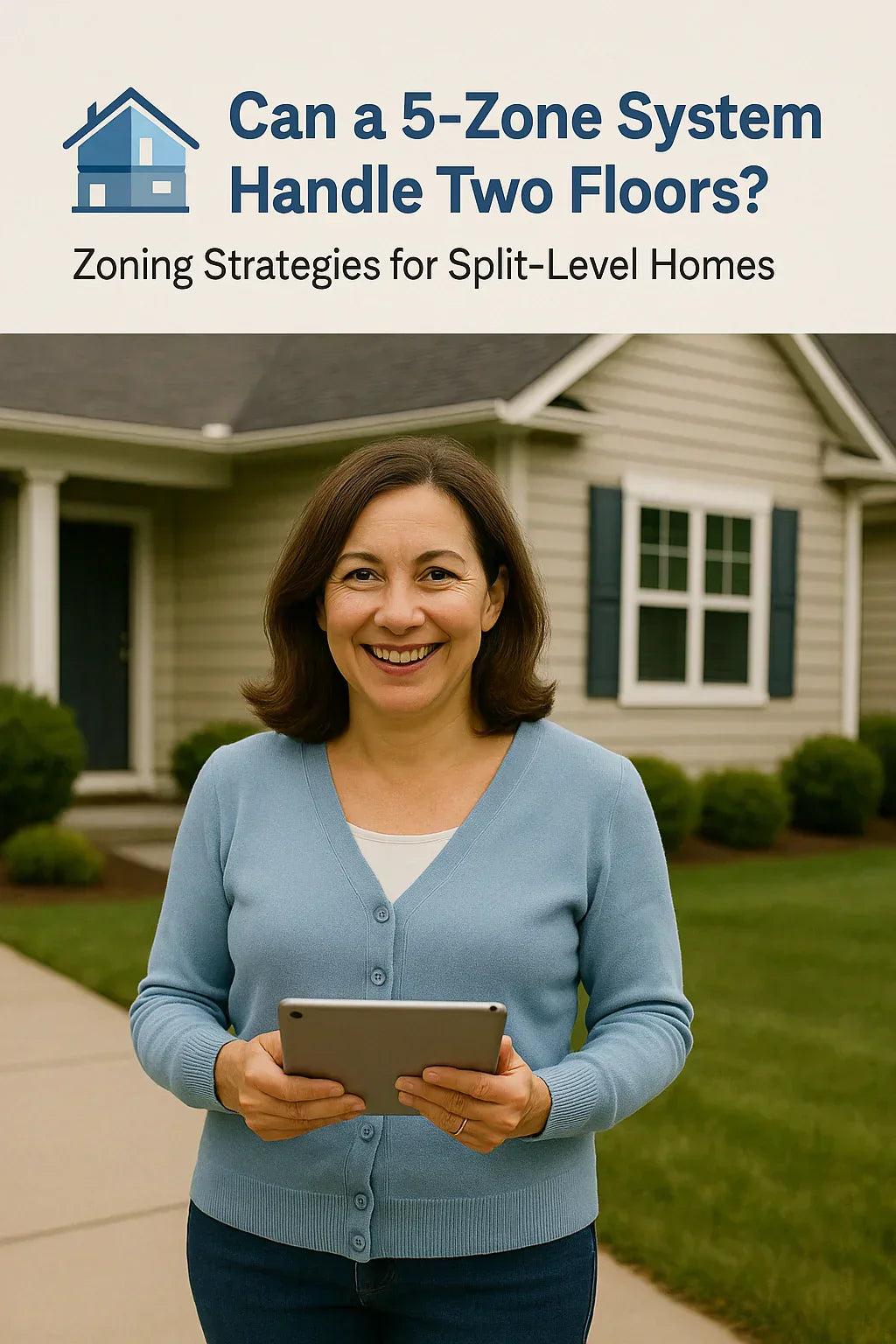 Can a 5-Zone System Handle Two Floors? Zoning Strategies for Split-Level Homes