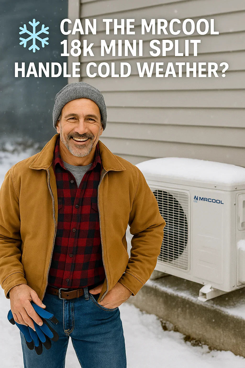 Can the MRCOOL 18k Mini Split Handle Cold Weather