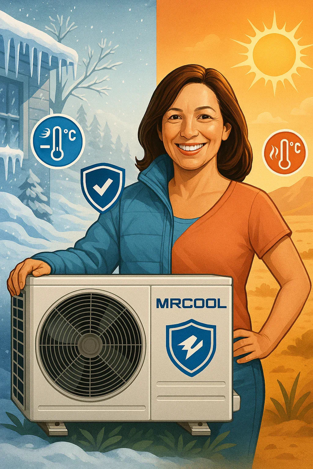 Can the MRCOOL 48k 4-Zone Handle Extreme Weather