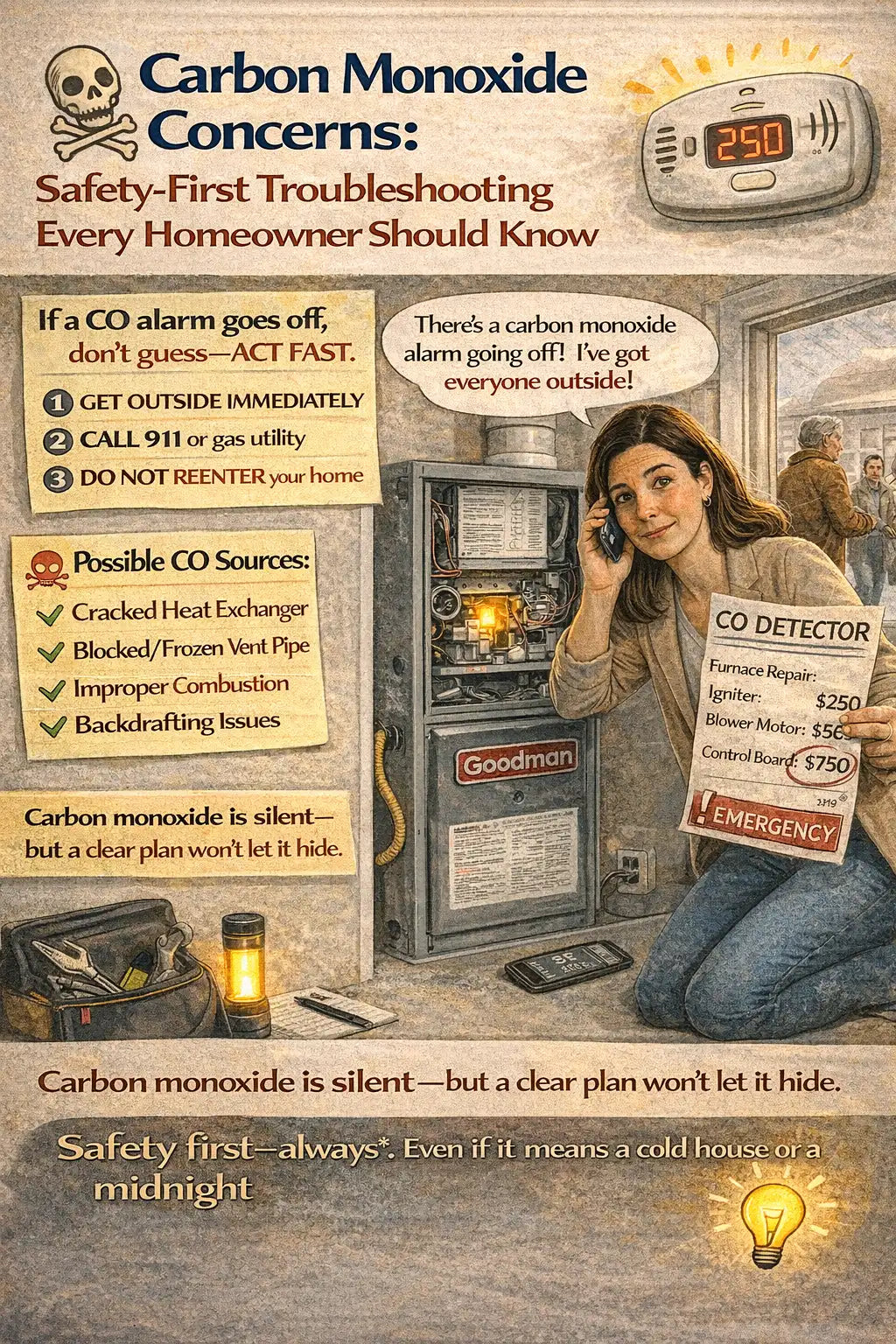 Carbon Monoxide Concerns: Safety First Troubleshooting