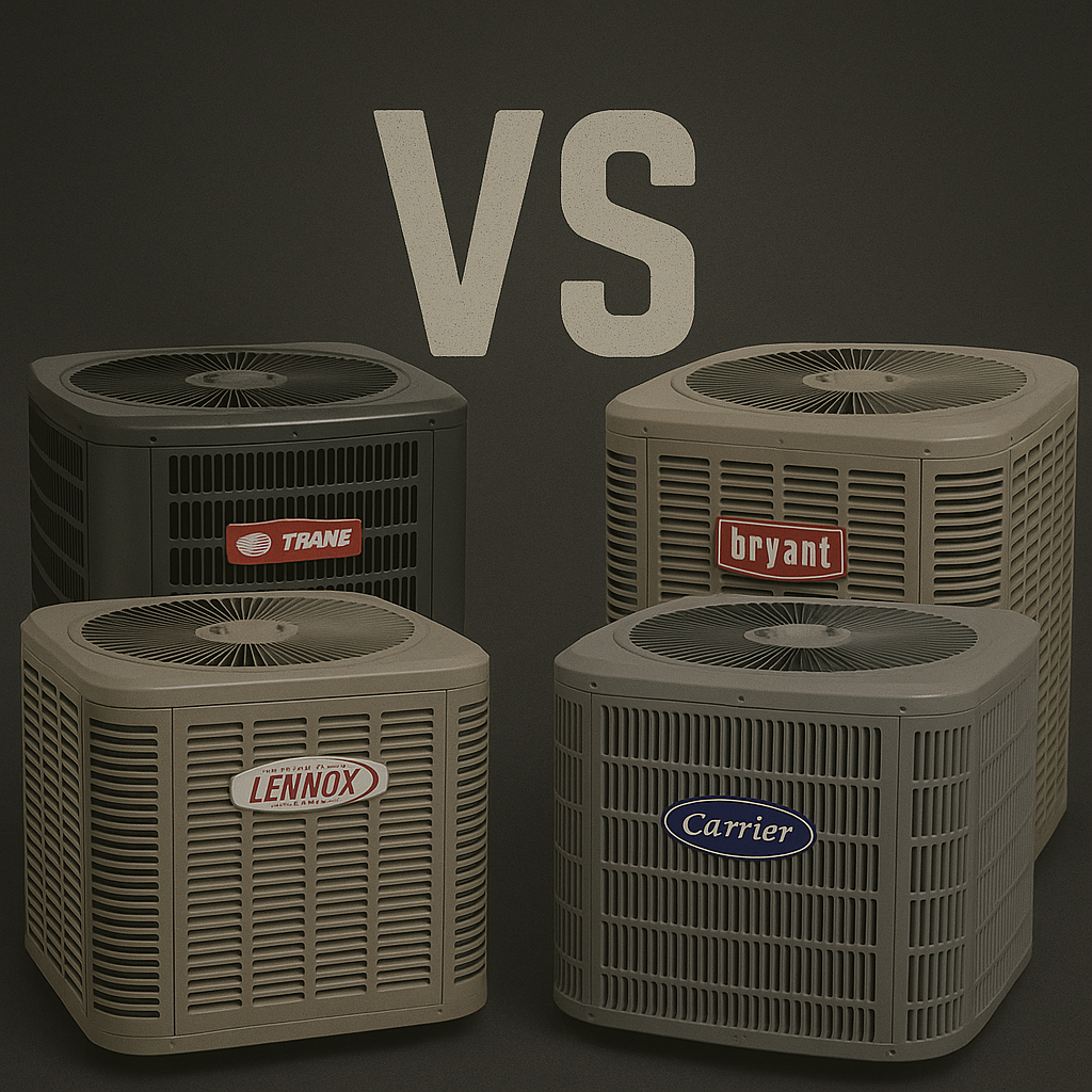 Carrier, Trane, Lennox and Bryant 3 ton Air Conditioners