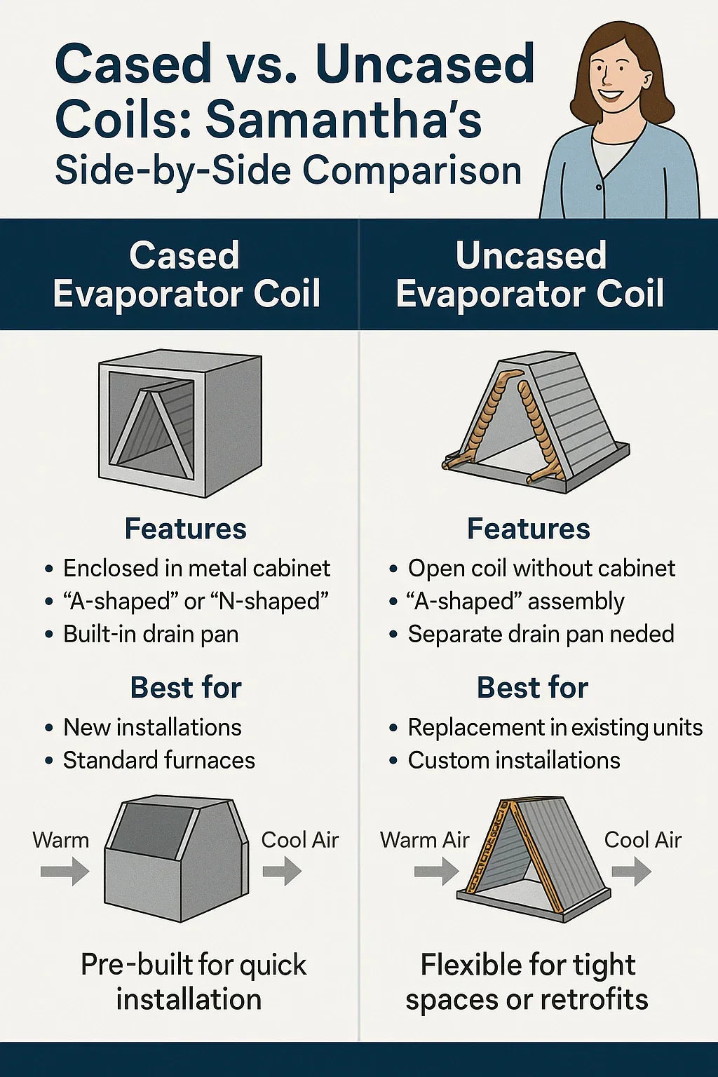 Cased vs. Uncased Coils Which Type Is Right for Your System