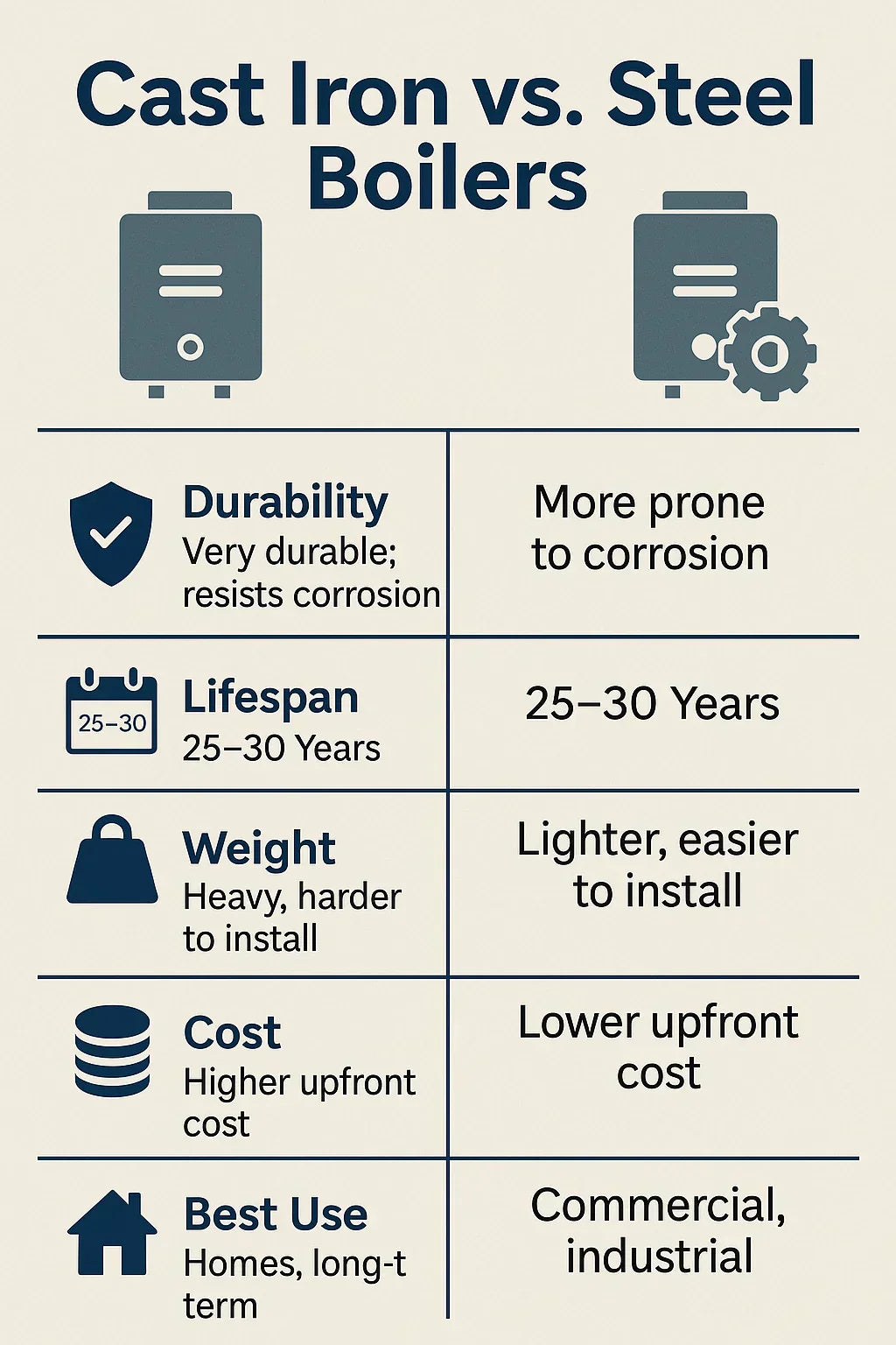 Cast Iron vs. Steel Boilers: Why Samantha Chose Weil-McLain