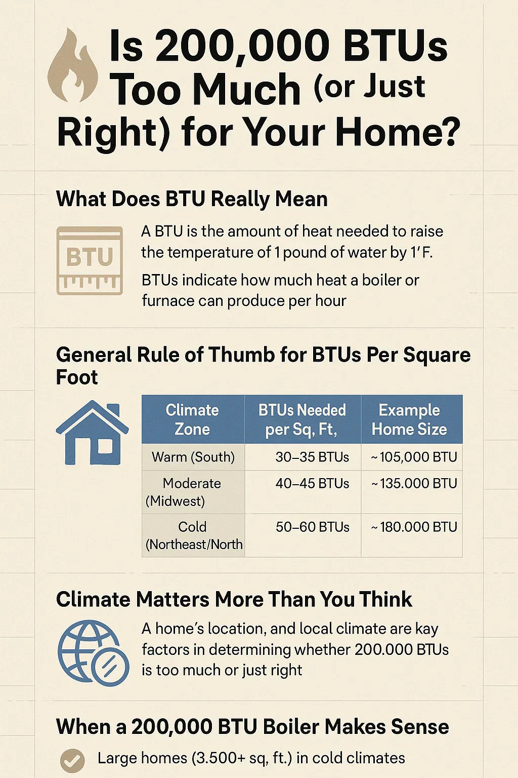 Is 200,000 BTUs Too Much (or Just Right) for Your Home?