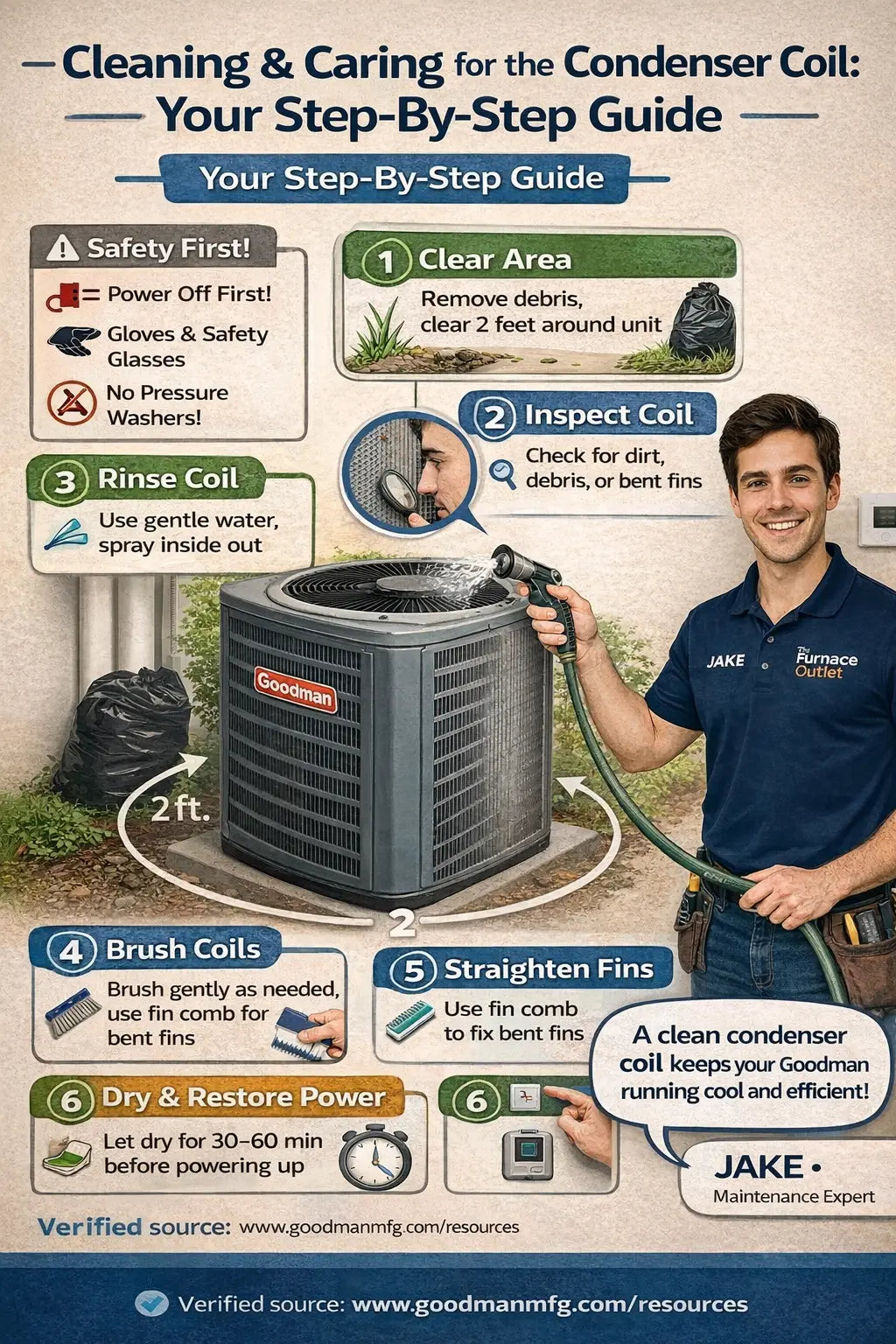 Cleaning & Caring for the Condenser Coil: Your Step-By-Step Guide