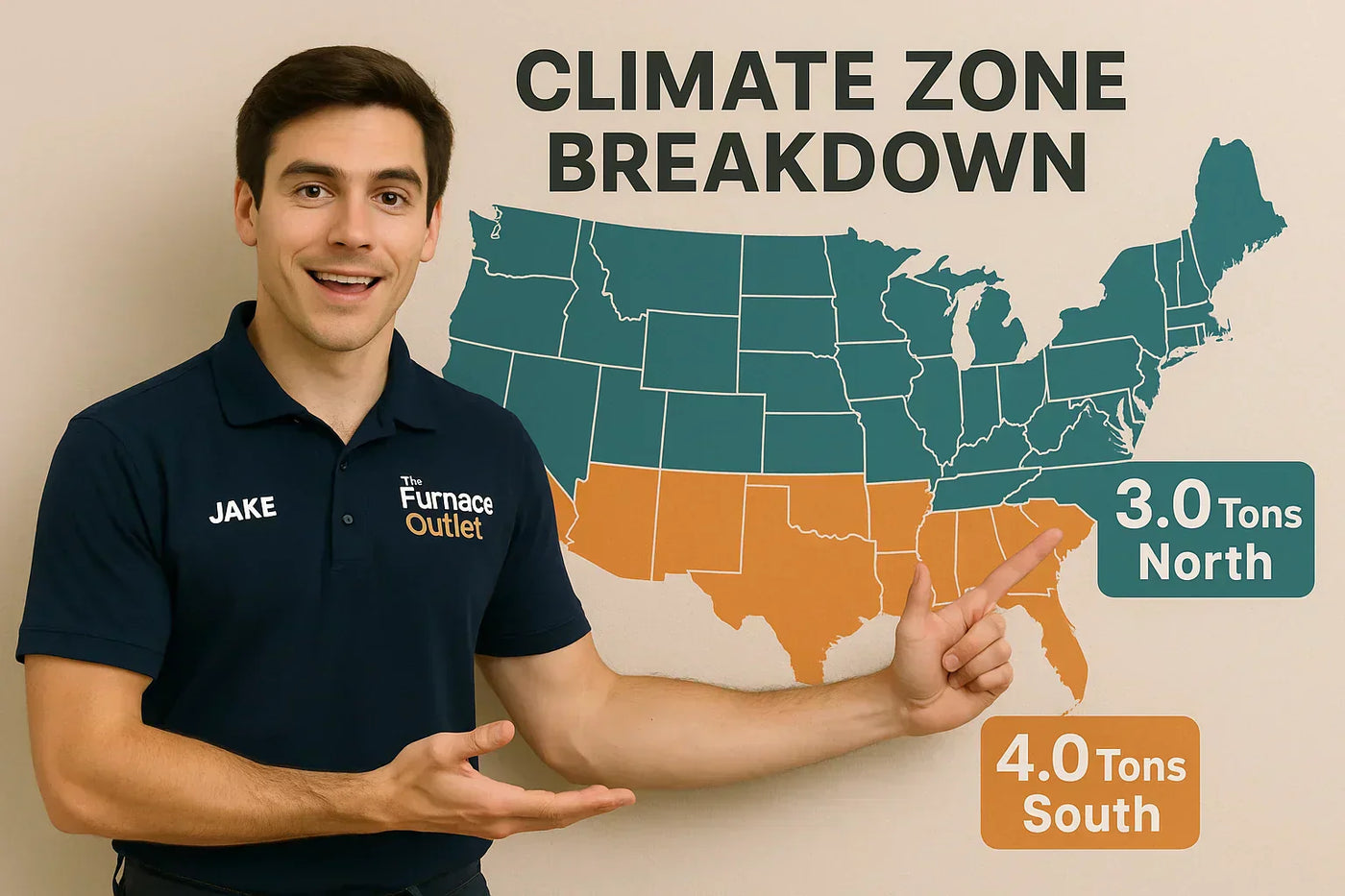 Climate Zone Breakdown: Why a 4-Ton System Works in Georgia but Not in Maine