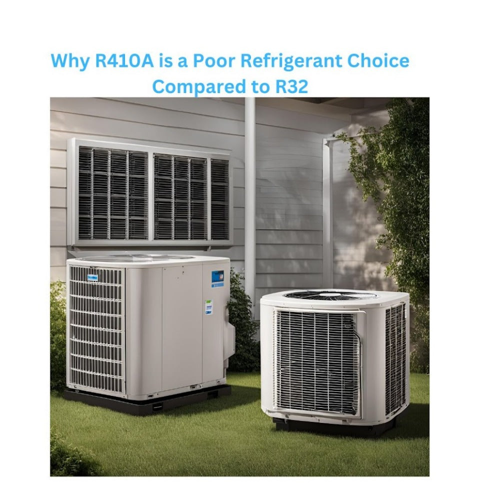 Why R410A is a Poor Refrigerant Choice Compared to R32