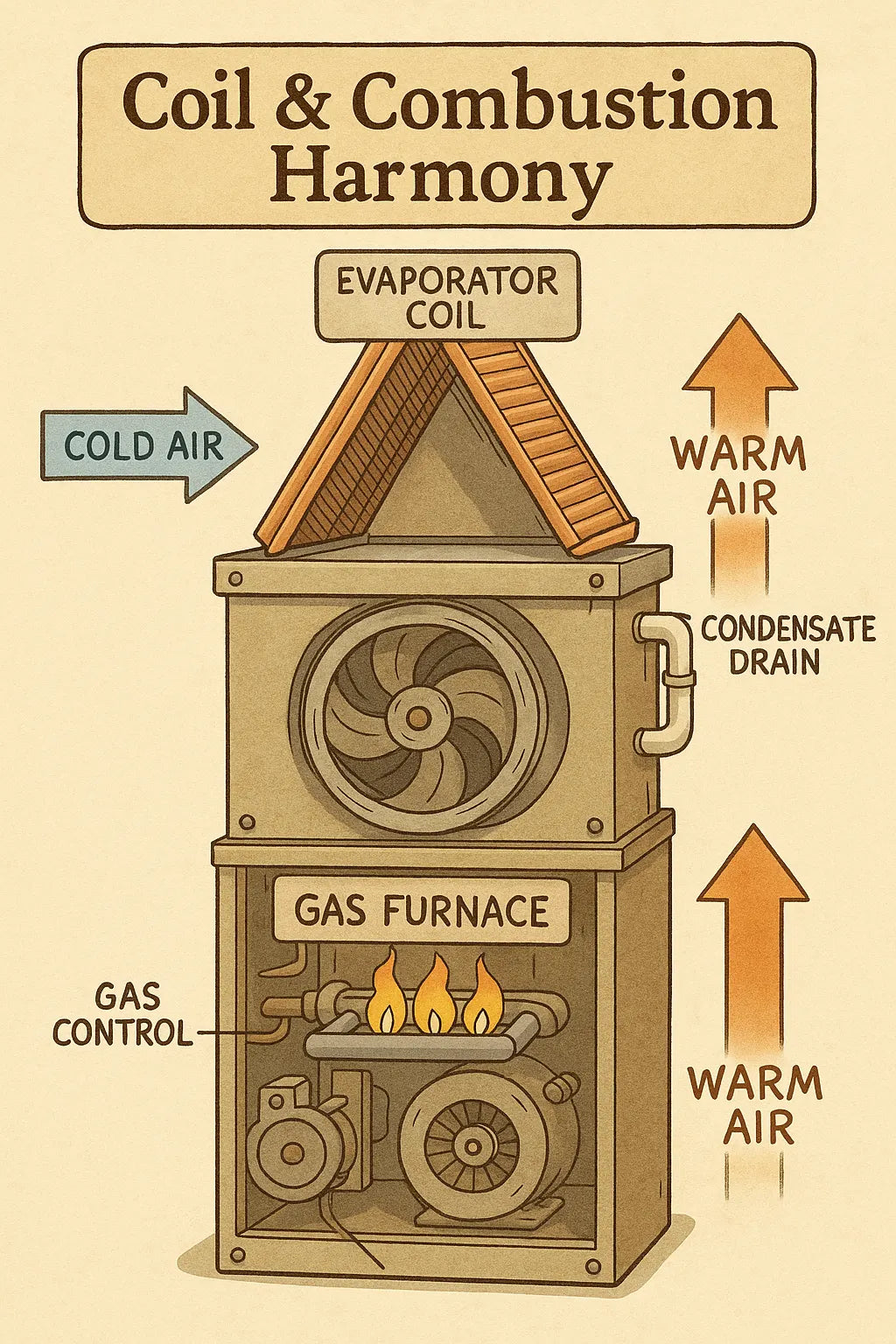Coil & Combustion Harmony Mike’s Guide to Synchronizing a Vertical Coil With a High-Output 80% Furnace