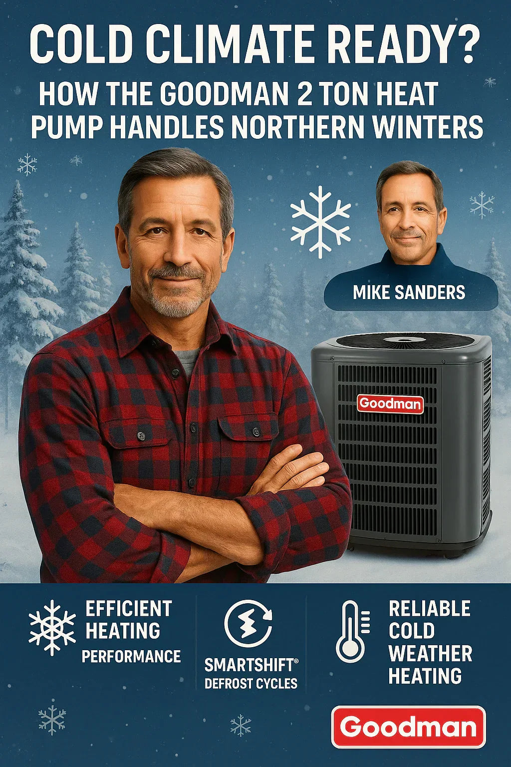 Cold Climate Ready? How the Goodman 2 Ton Heat Pump Handles Northern Winters