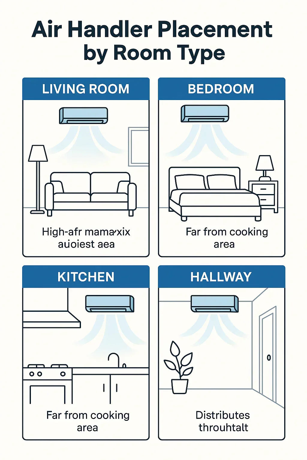 Comfort in Every Room: Air Handler Placement & Airflow Tips
