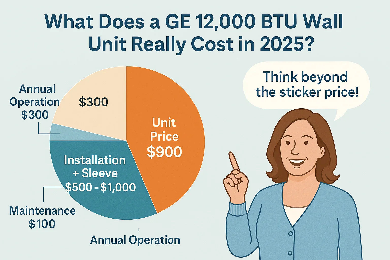 Cost Breakdown How Much Does a GE 12,000 BTU Wall Unit Really Cost in 2025
