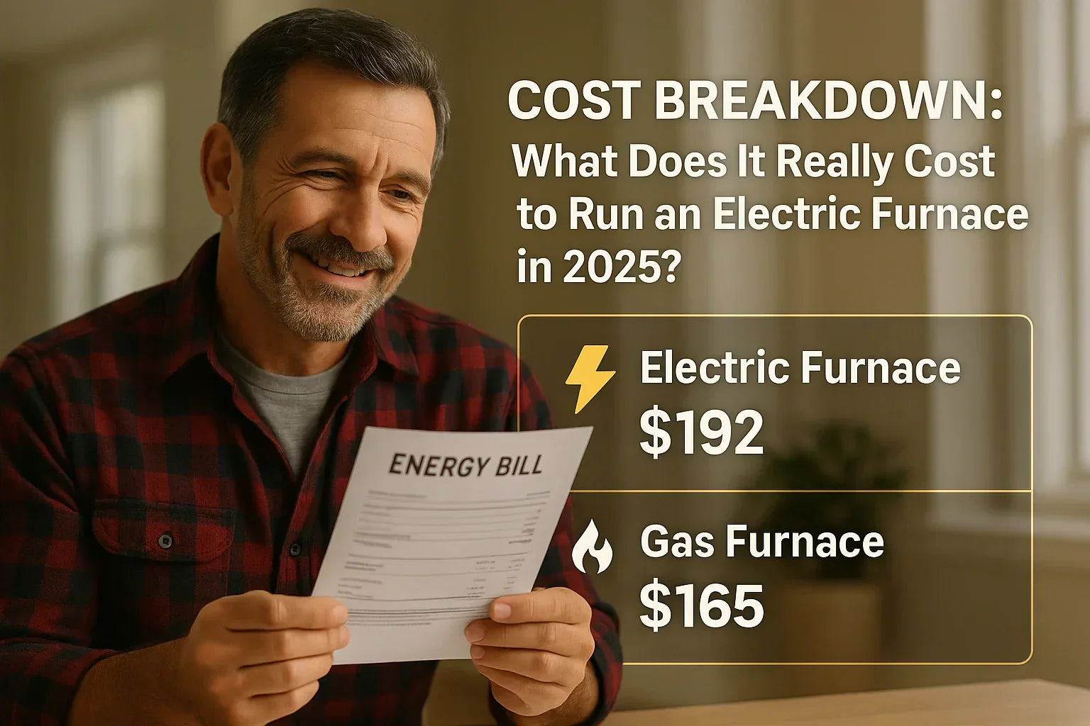 Cost Breakdown What Does It Really Cost to Run an Electric Furnace in 2025