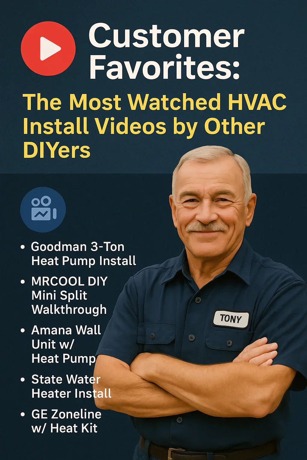Customer Favorites The Most Watched HVAC Install Videos by Other DIYers