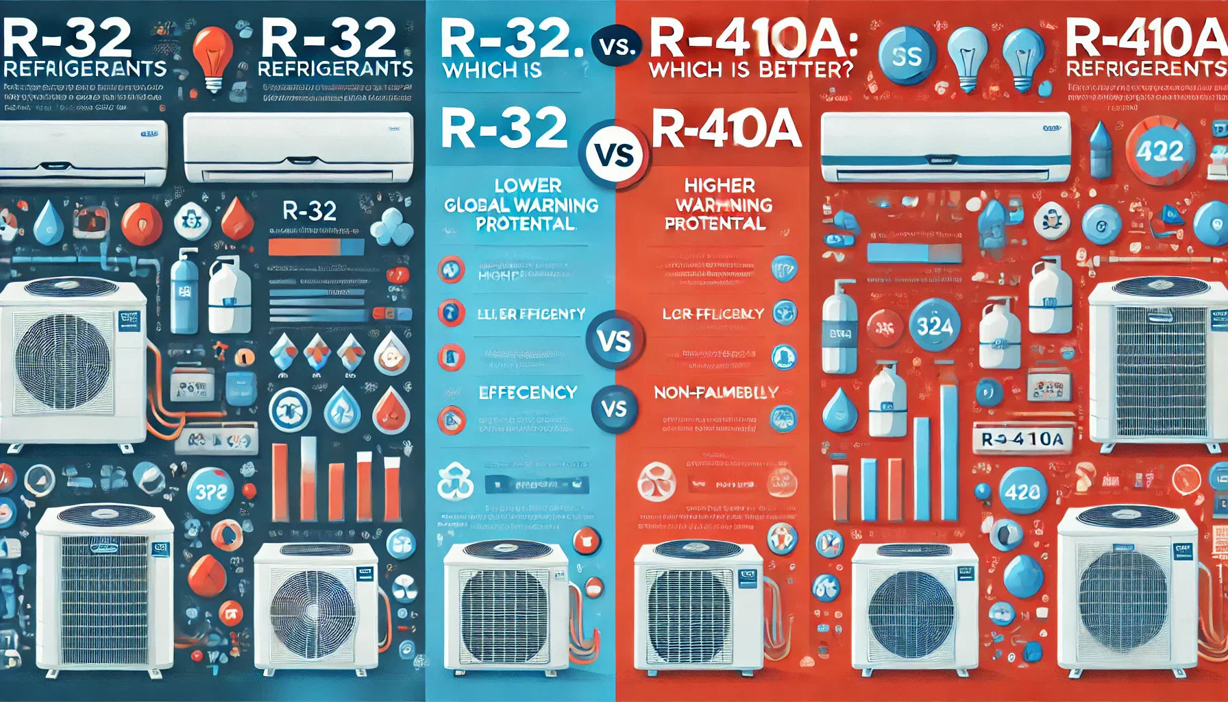 R-32 vs. R-410A: Which is the Better Refrigerant for Residential ACs?
