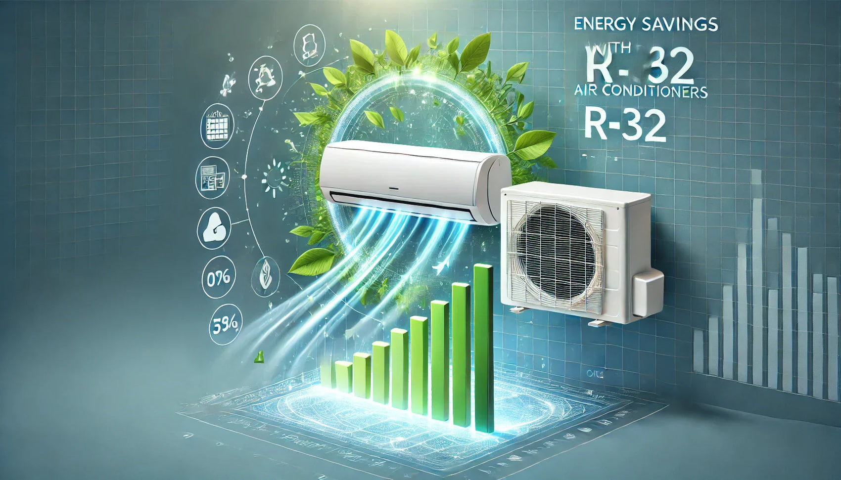 Energy Savings with R-32 Air Conditioners