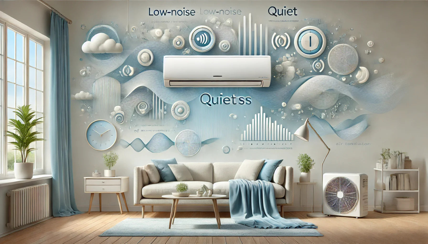 Image of Best Quiet AC: Top Low-Noise Air Conditioners for Your Home 