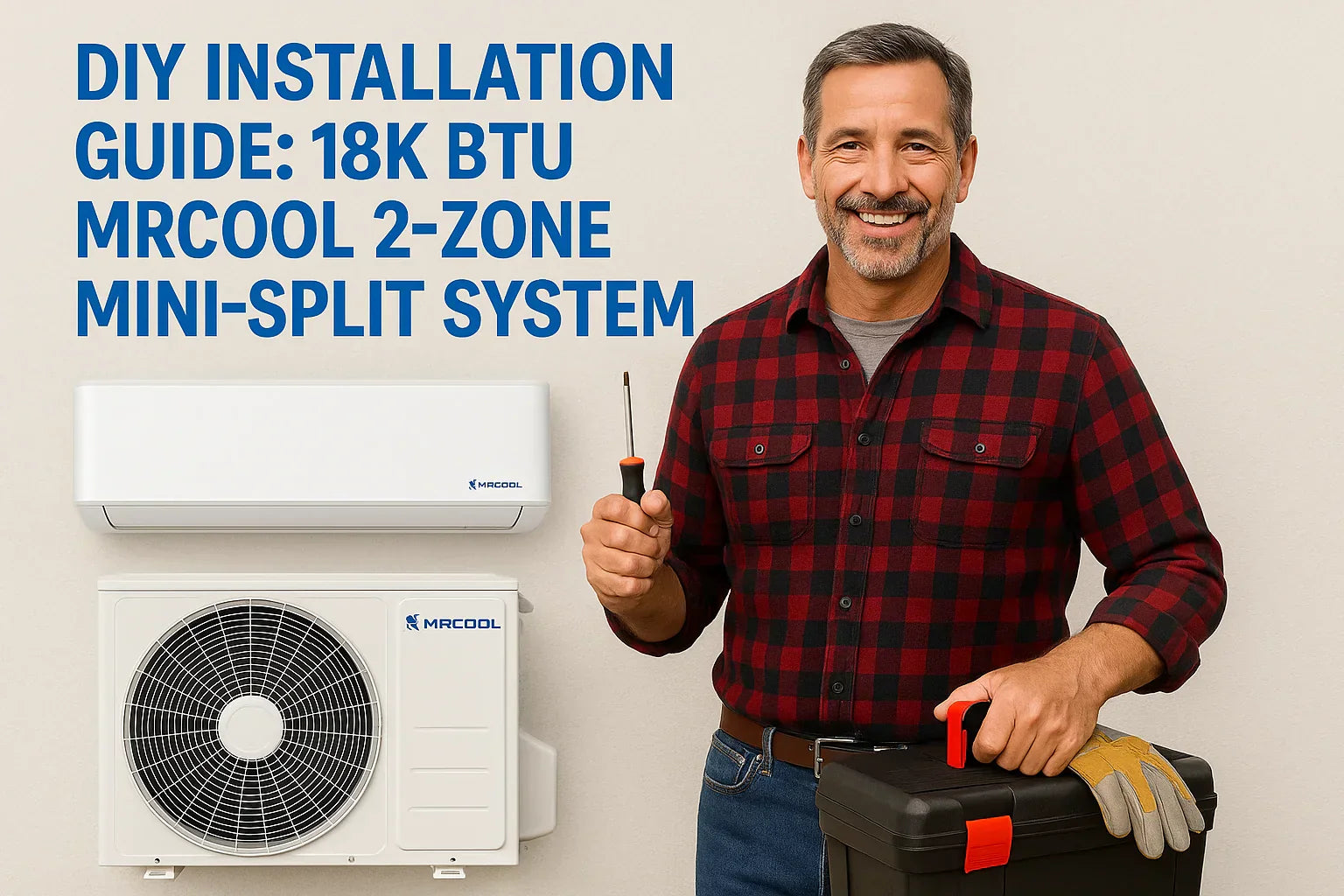 DIY Installation Guide 18k BTU MRCOOL 2‑Zone Mini‑Split System