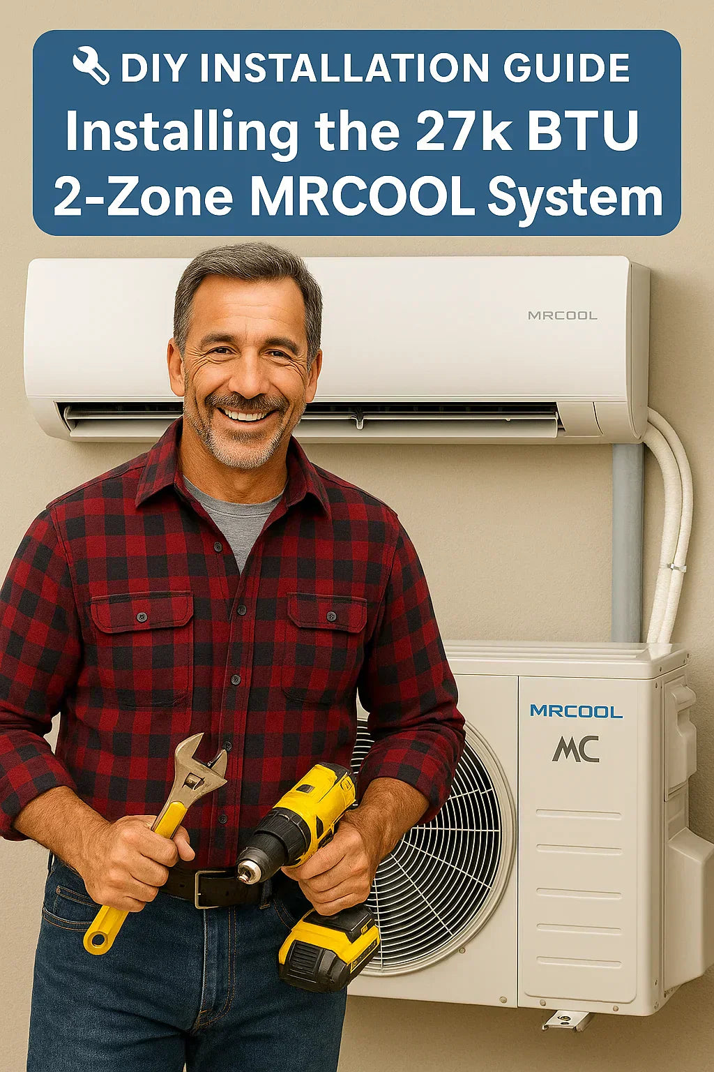 DIY Installation Guide Installing the 27 k BTU 2‑Zone MRCOOL System