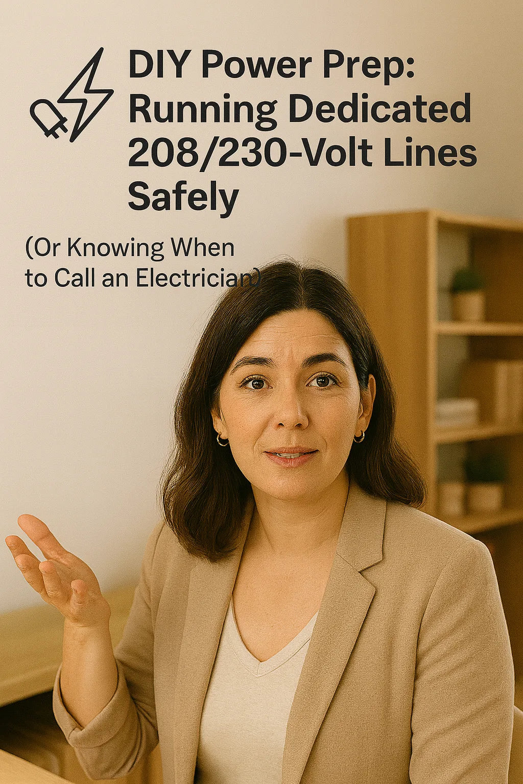 DIY Power Prep: Running Dedicated 208/230 V Lines Safely (Or Knowing When to Call an Electrician)