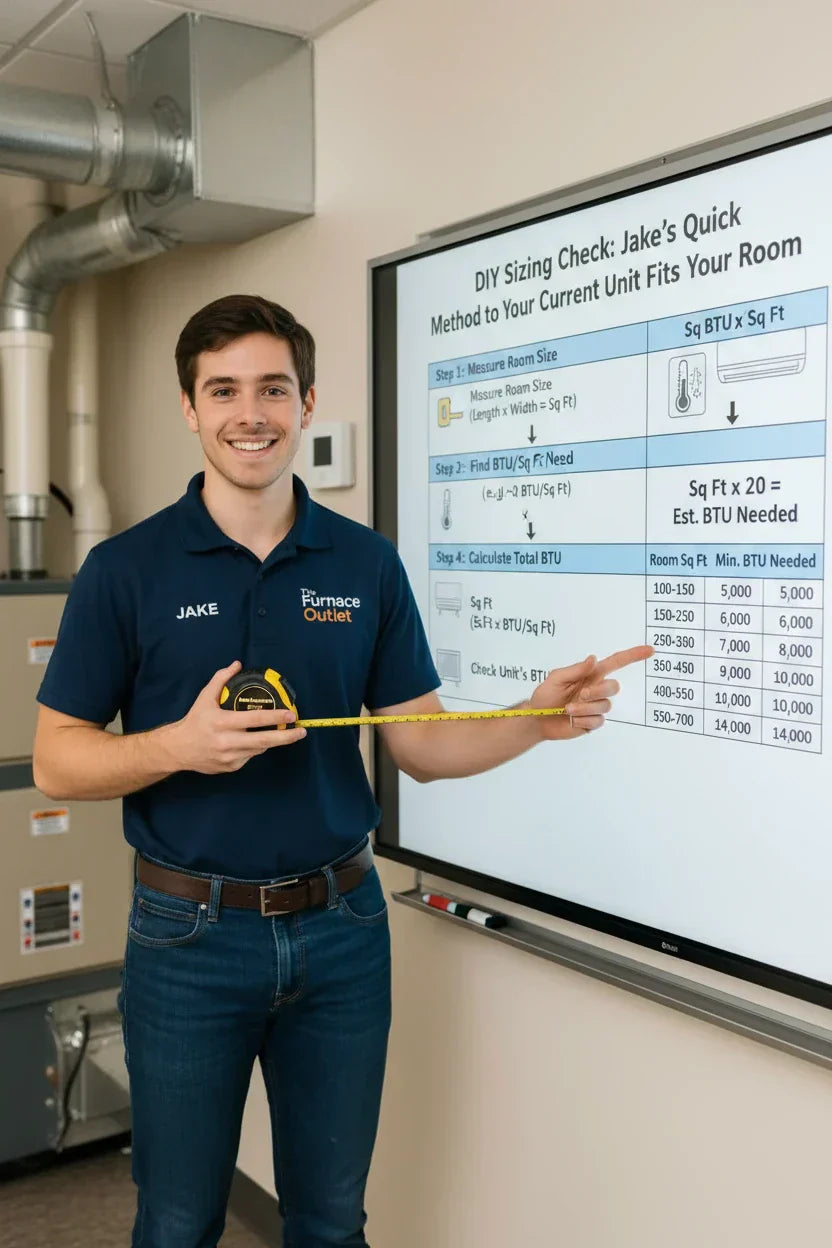 DIY Sizing Check Jake’s Quick Method to See If Your Current Unit Fits Your Room