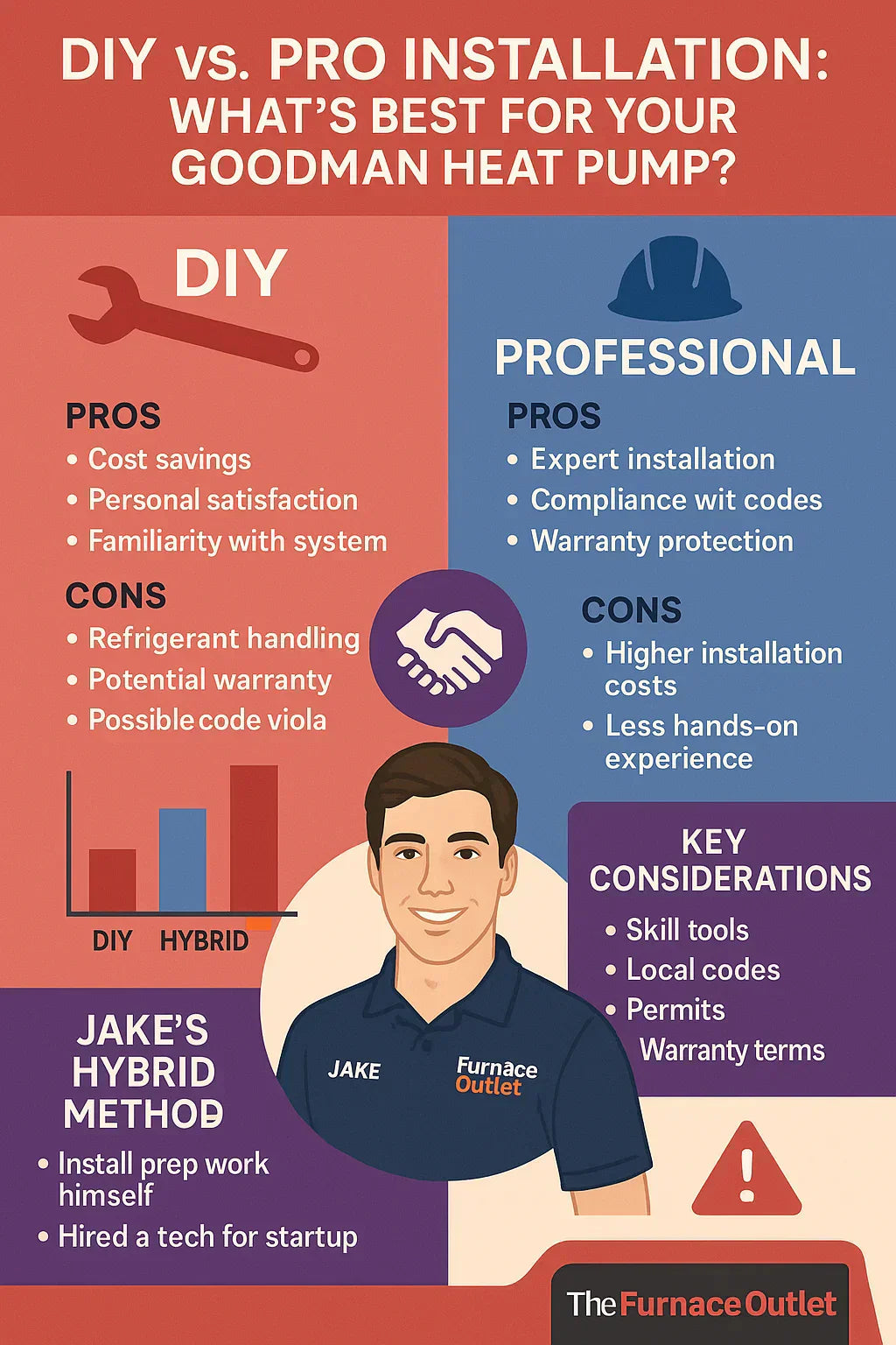 DIY vs. Pro Installation: What’s Best for Your Goodman Heat Pump?