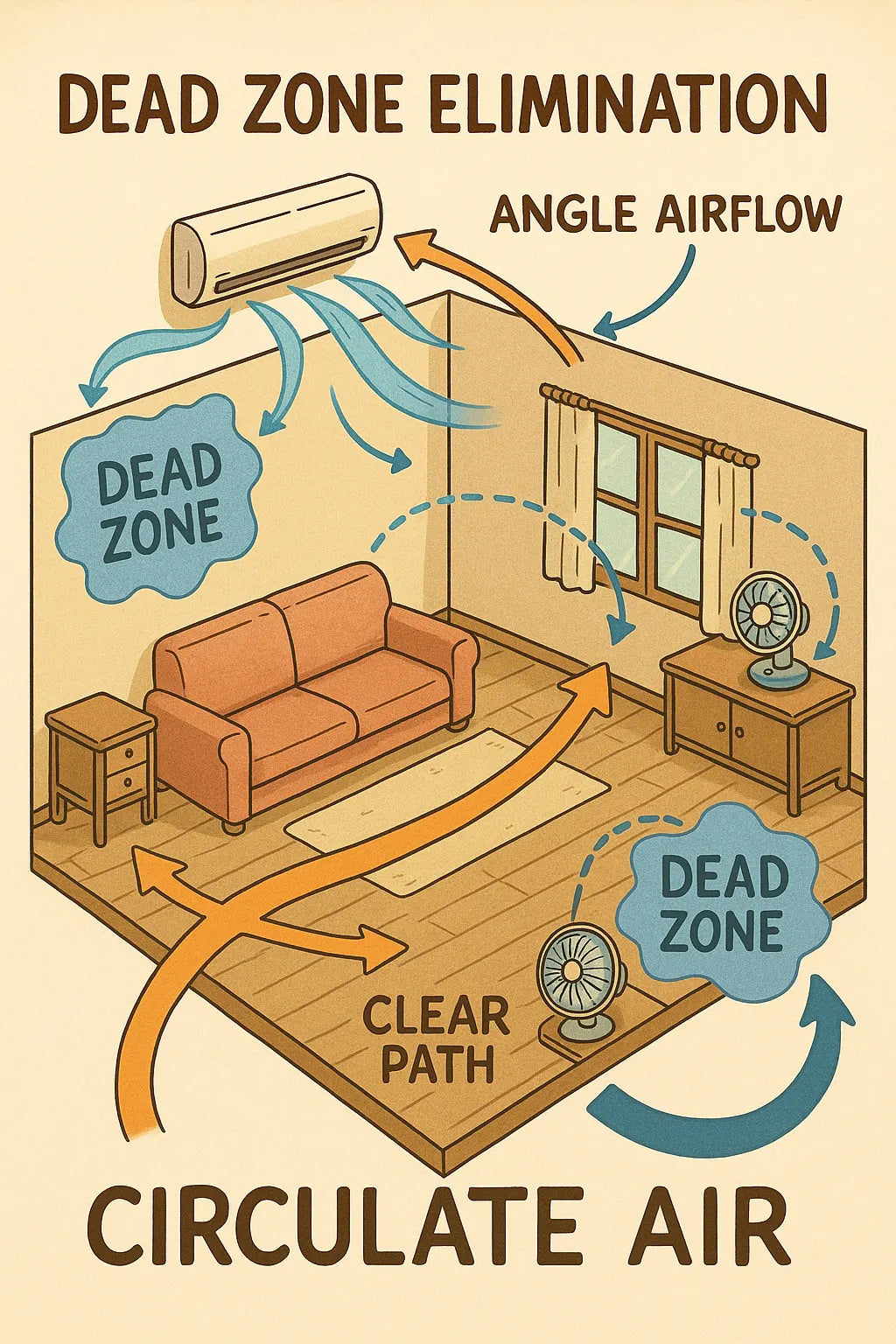 Dead Zone Elimination Plan: Mike’s Tricks for Turning Awkward Rooms Into Even-Temp Spaces