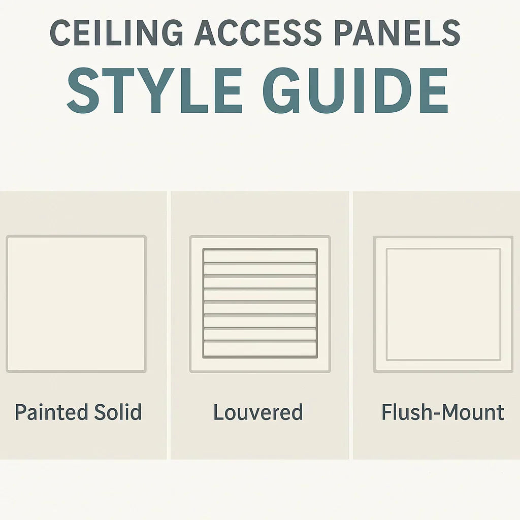 Design and Aesthetics: Do Ceiling Access Panels Affect Your Room’s Look?