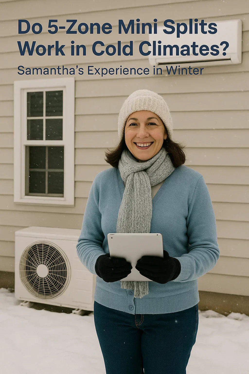 Do 5-Zone Mini Splits Work in Cold Climates Samantha’s Experience in Winter