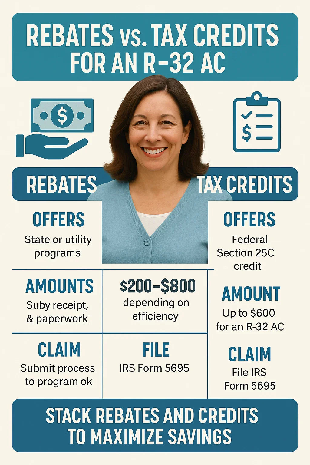 Do R-32 AC Units Qualify for Energy Rebates or Tax Credits in 2025?