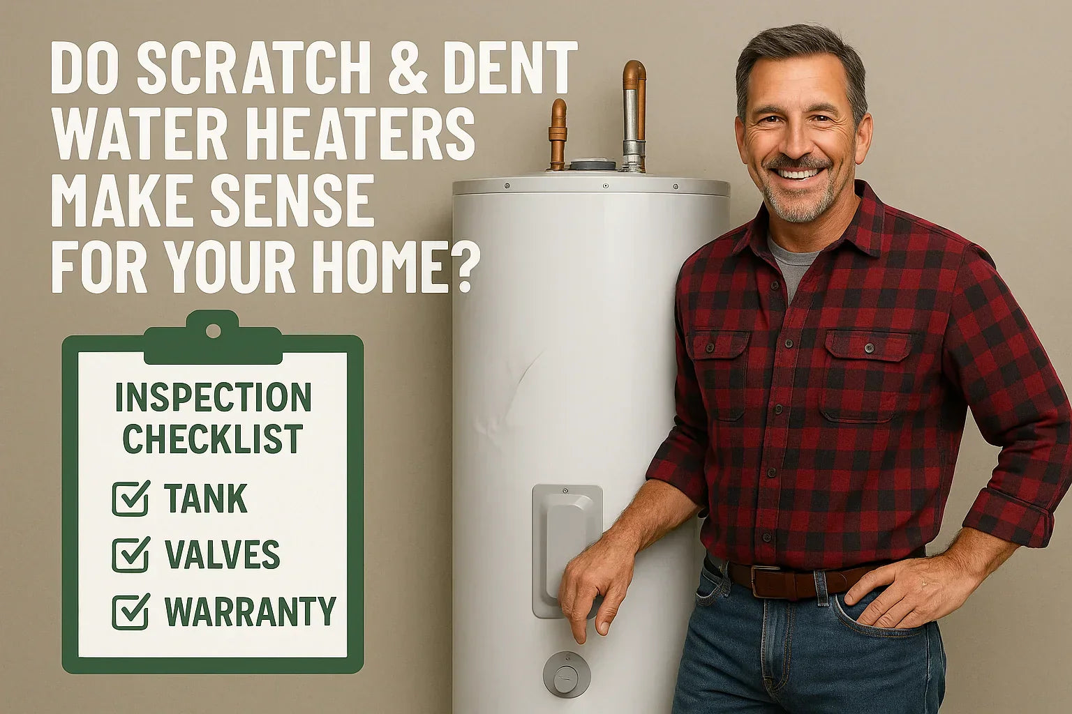 Do Scratch & Dent Water Heaters Make Sense for Your Home