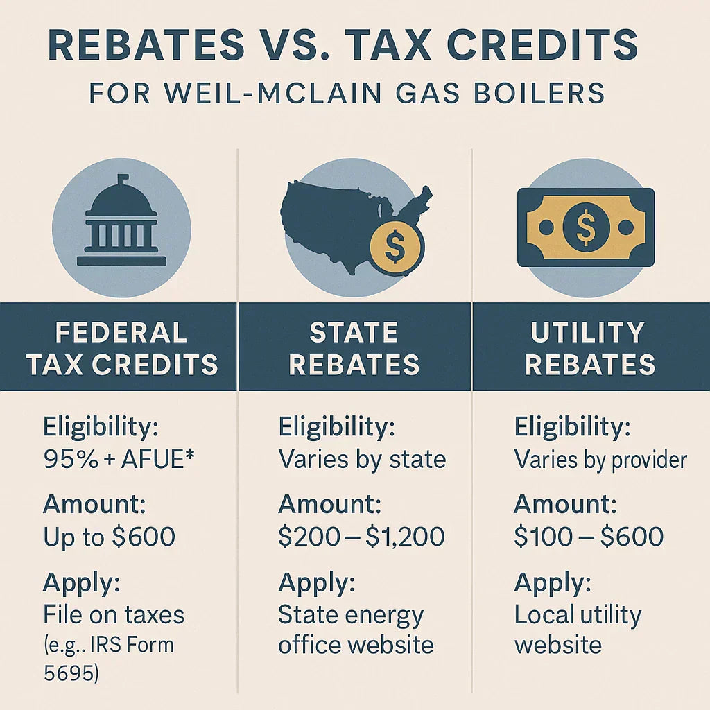 Do Weil-McLain Gas Boilers Qualify for Energy Rebates or Tax Credits in 2025?