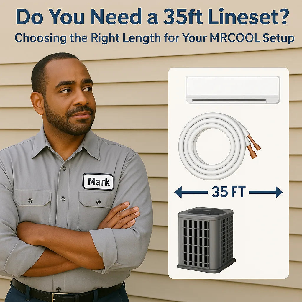Do You Need a 35ft Lineset Choosing the Right Length for Your MRCOOL Setup