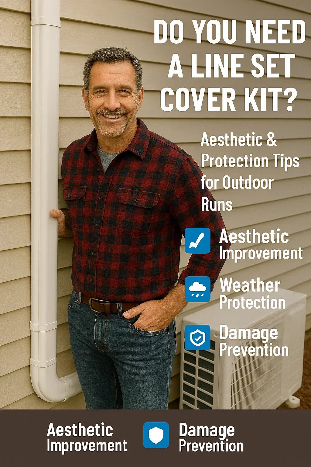 Do You Need a Line Set Cover Kit? Aesthetic & Protection Tips for Outdoor Runs