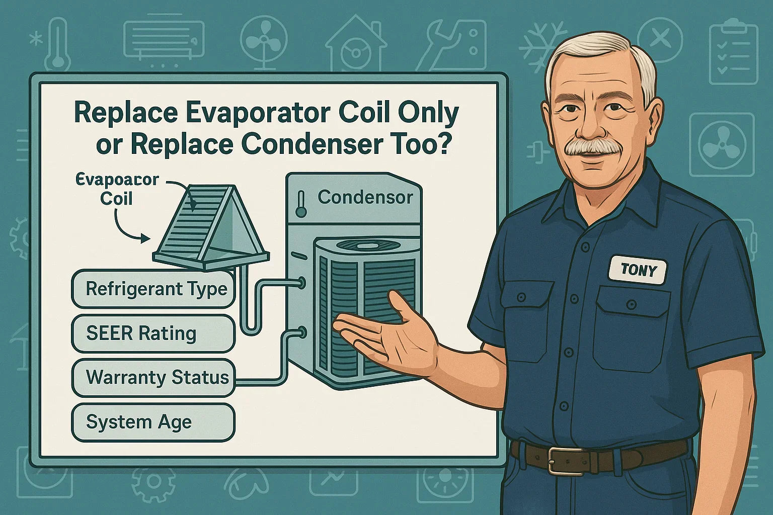 Do You Need to Replace the Condenser When You Replace the Evaporator Coil