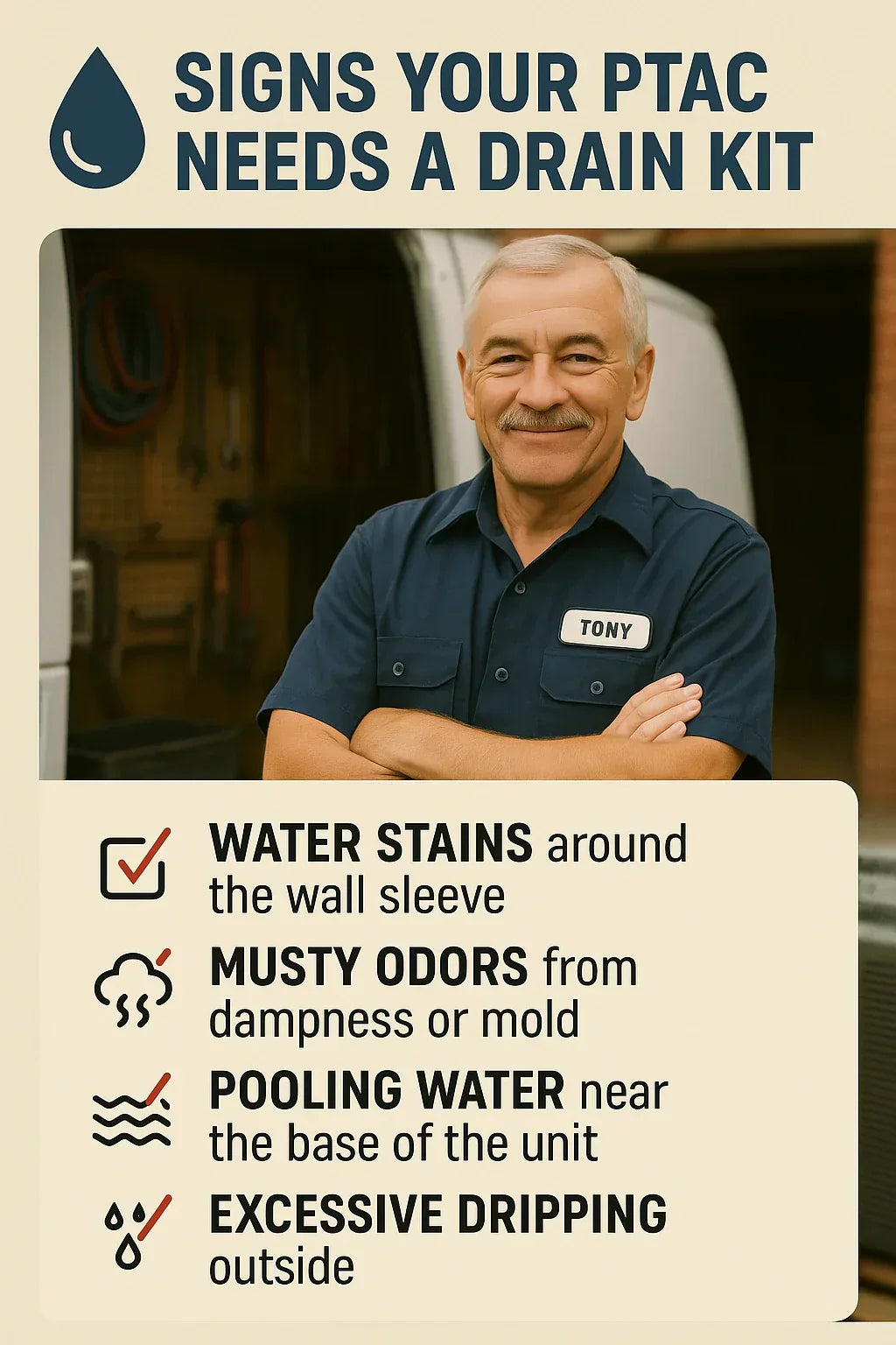 Do You Really Need a Drain Kit? Signs Your PTAC Needs One
