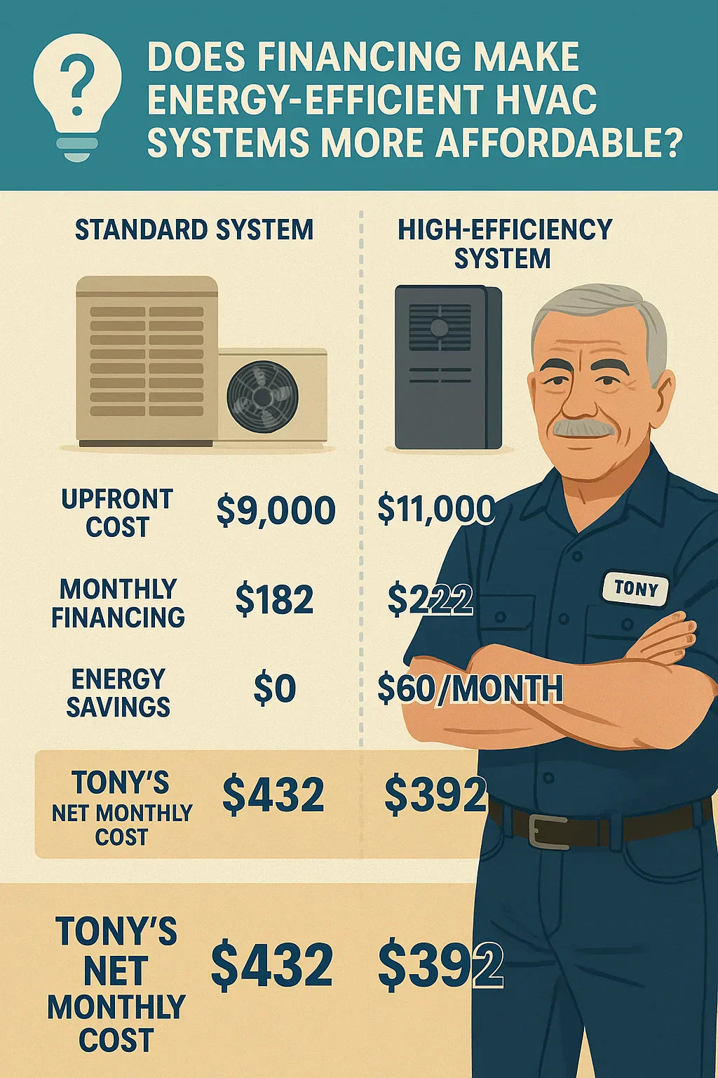 Does Financing Make Energy-Efficient HVAC Systems More Affordable?