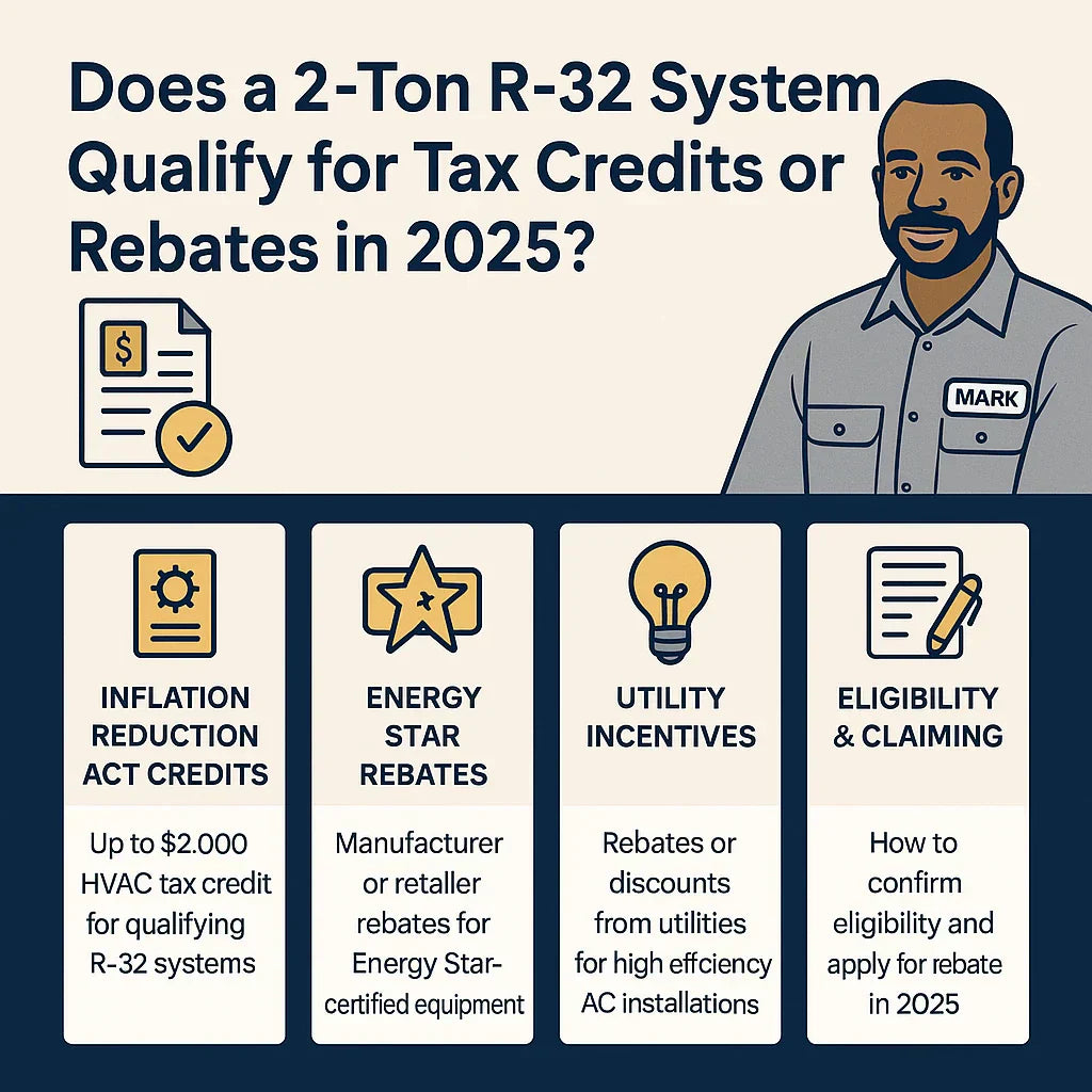 Does a 2-Ton R-32 System Qualify for Tax Credits or Rebates in 2025?