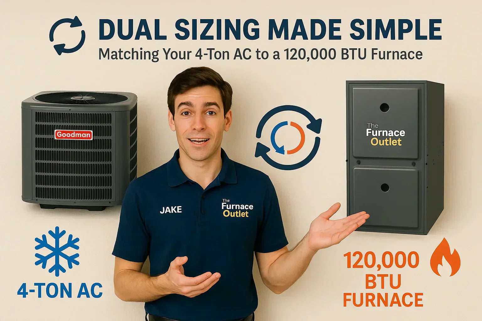Dual Sizing Made Simple: Matching Your 4-Ton AC to a 120,000 BTU Furnace