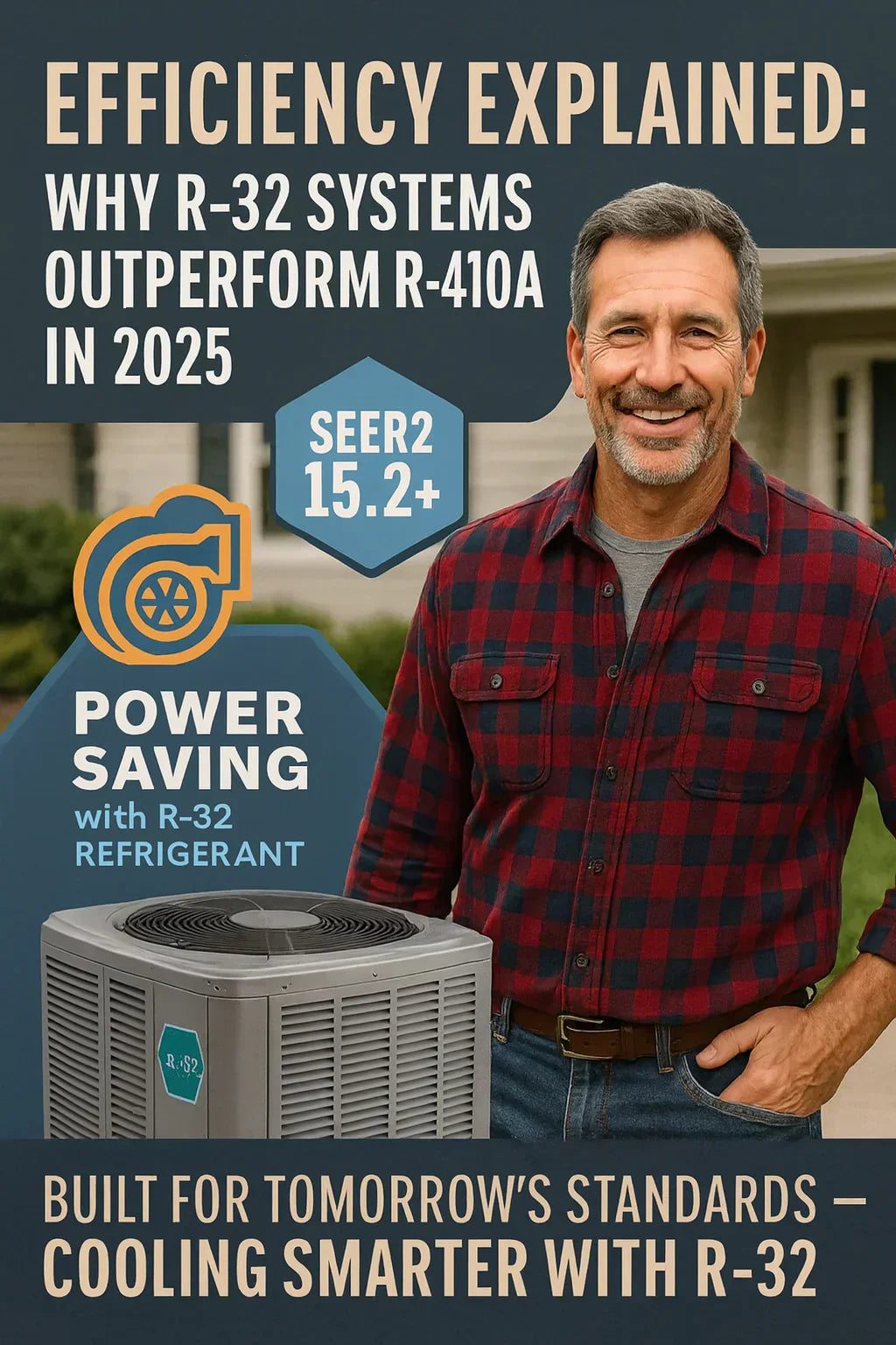Efficiency Explained: Why R-32 Systems Outperform R-410A in 2025
