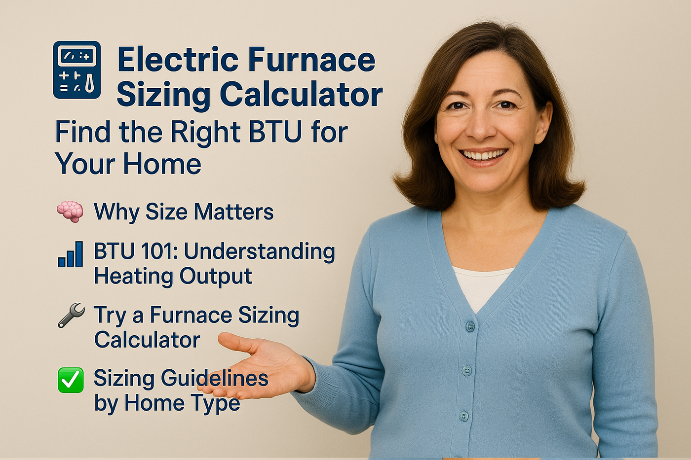 Electric Furnace Sizing Calculator: Find the Right BTU for Your Home