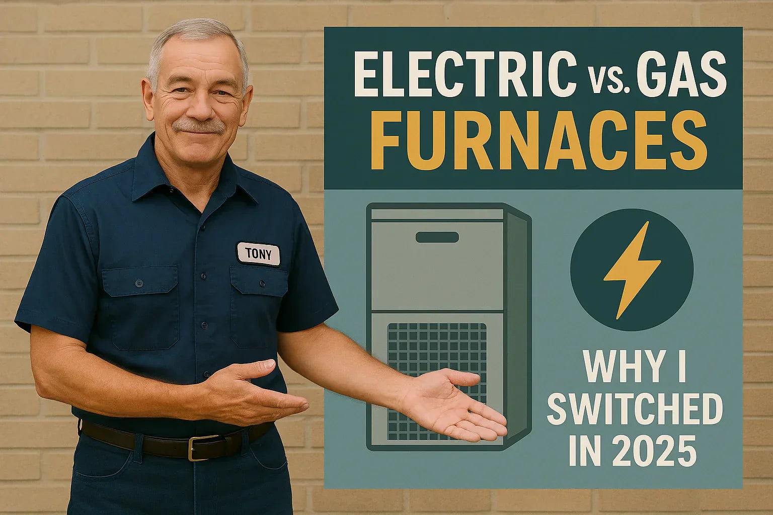Electric vs. Gas Furnaces: Why Tony Switched to Electric in 2025