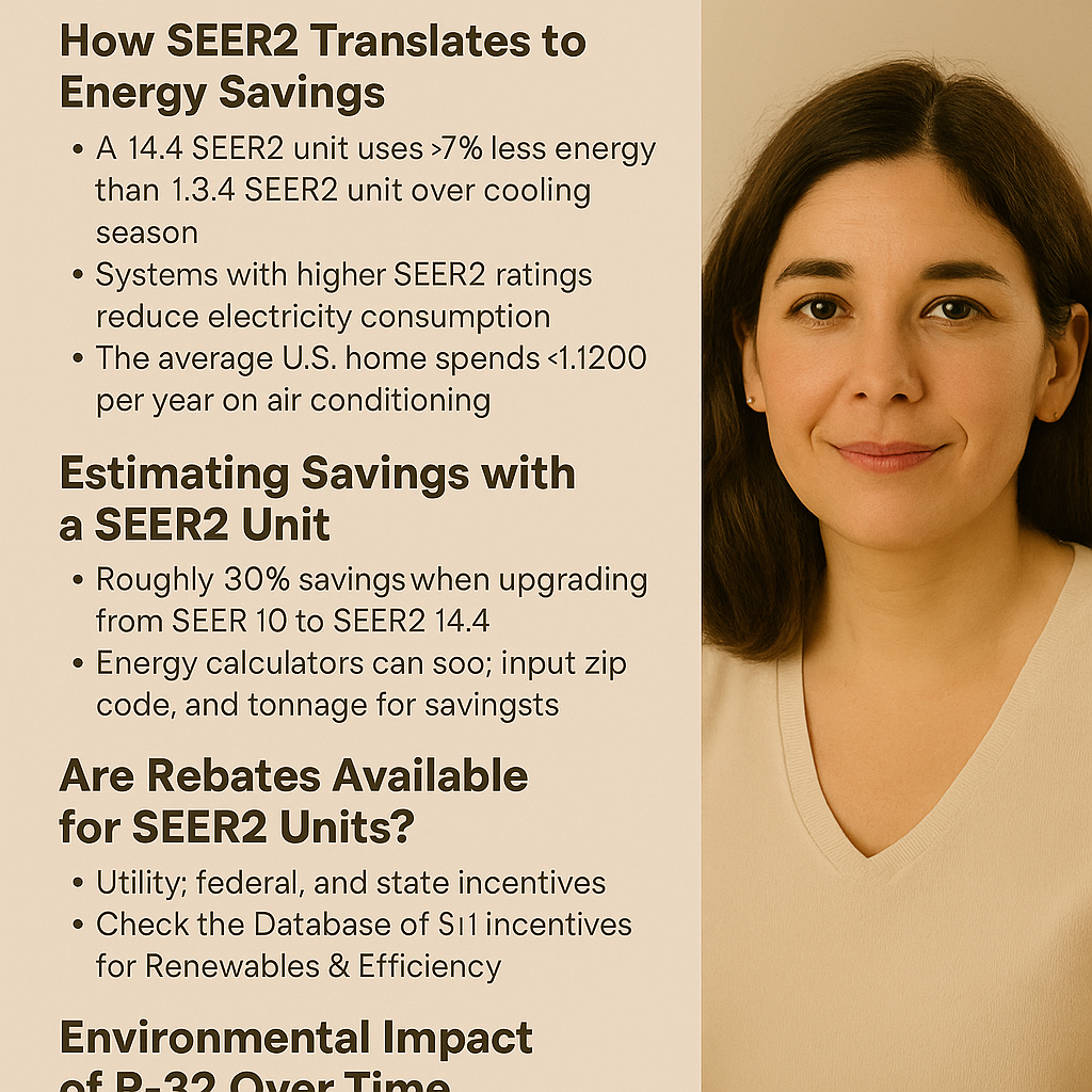 Energy Efficiency & Long-Term Savings with SEER2 and R-32