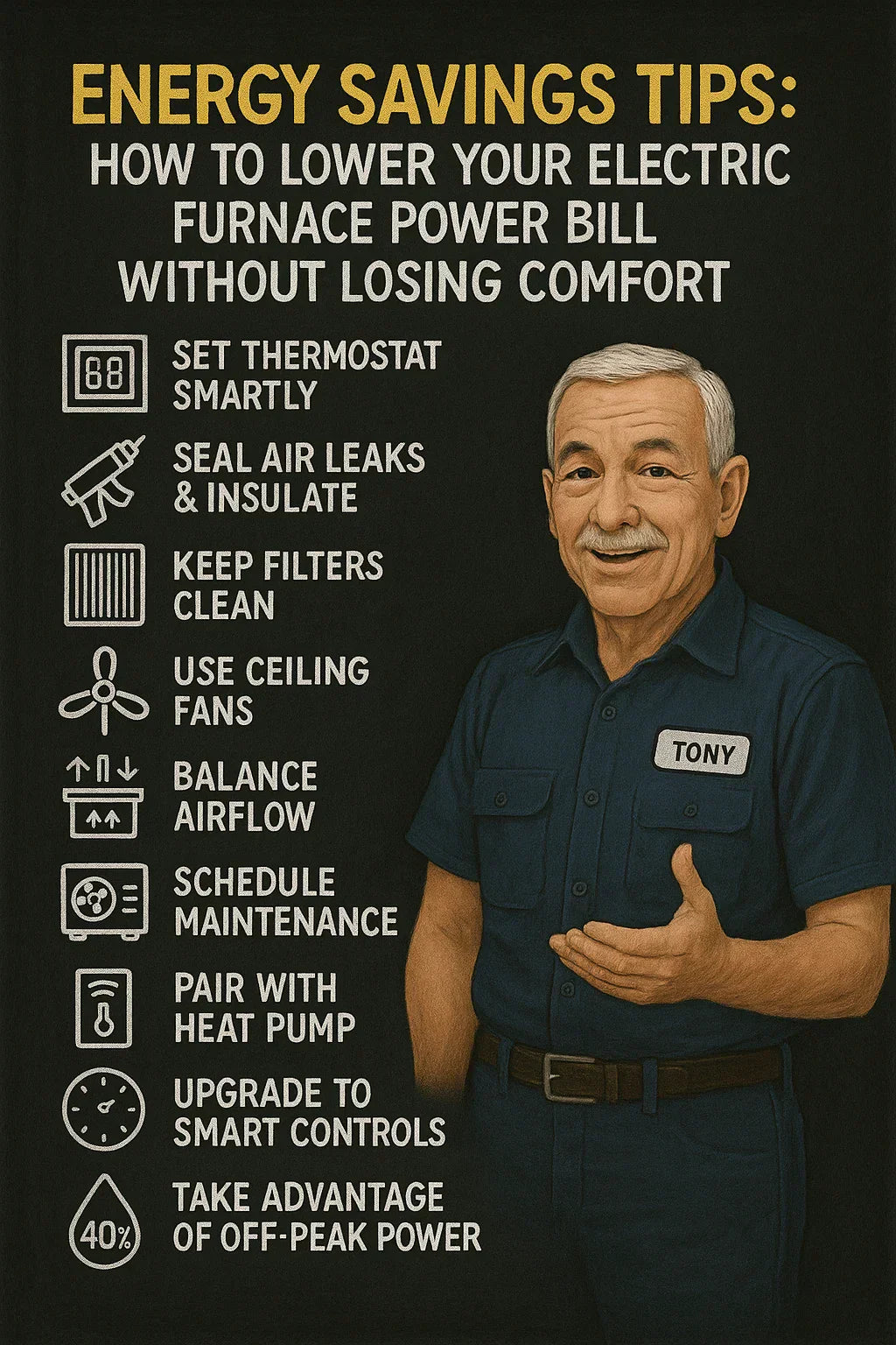 Energy Savings Tips: How to Lower Your Electric Furnace Power Bill Without Losing Comfort