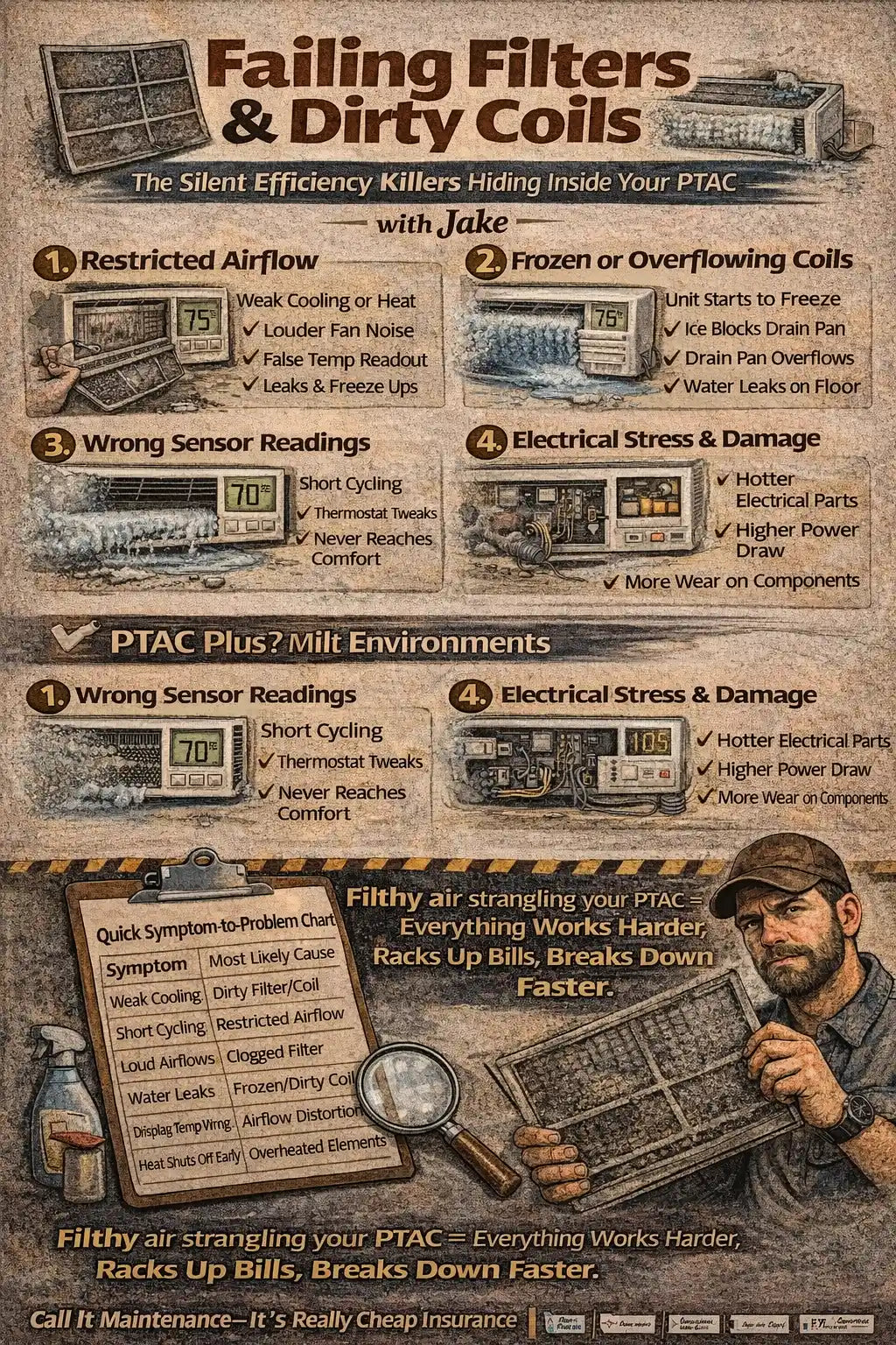Failing Filters & Dirty Coils — The Silent Efficiency Killers
