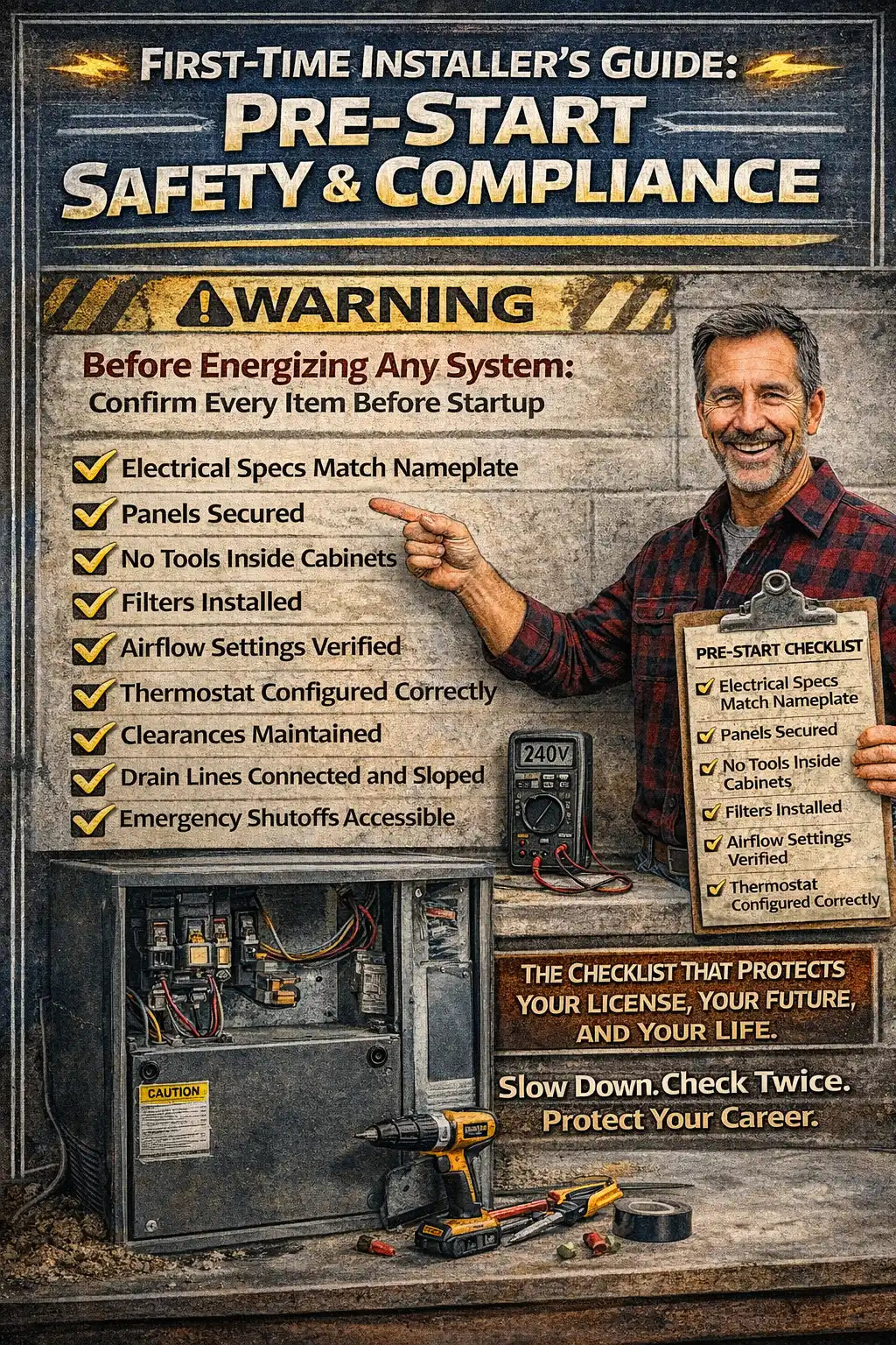 First-Time Installer’s Guide: Pre-Start Safety & Compliance