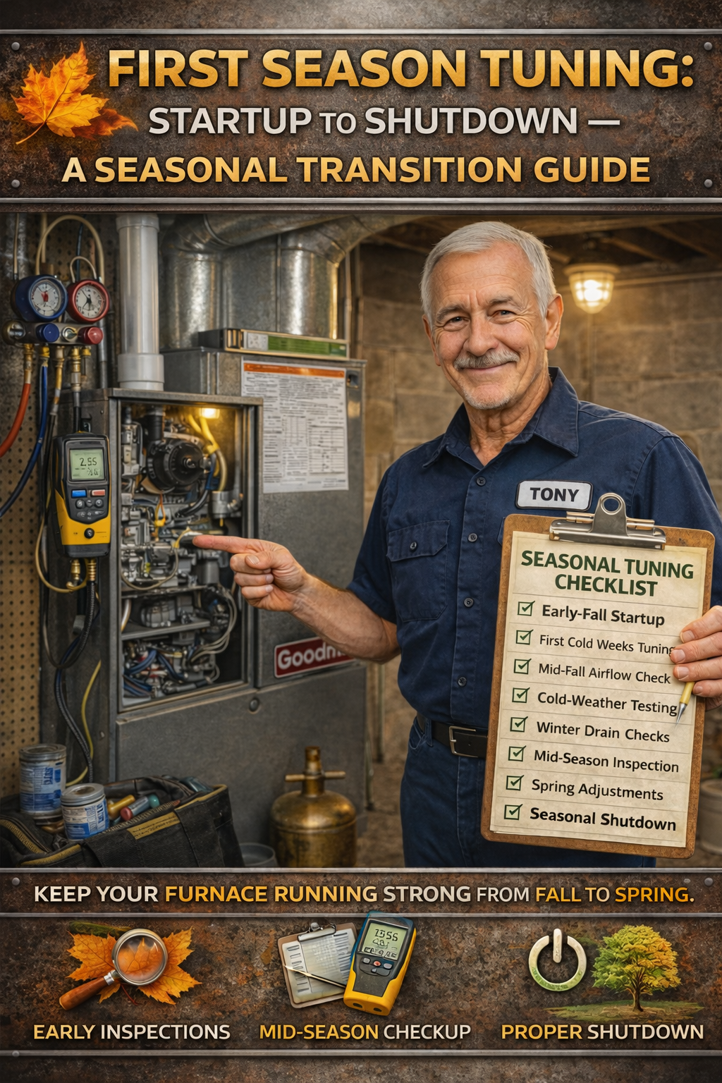 First Season Tuning Startup to Shutdown — A Seasonal Transition Guide