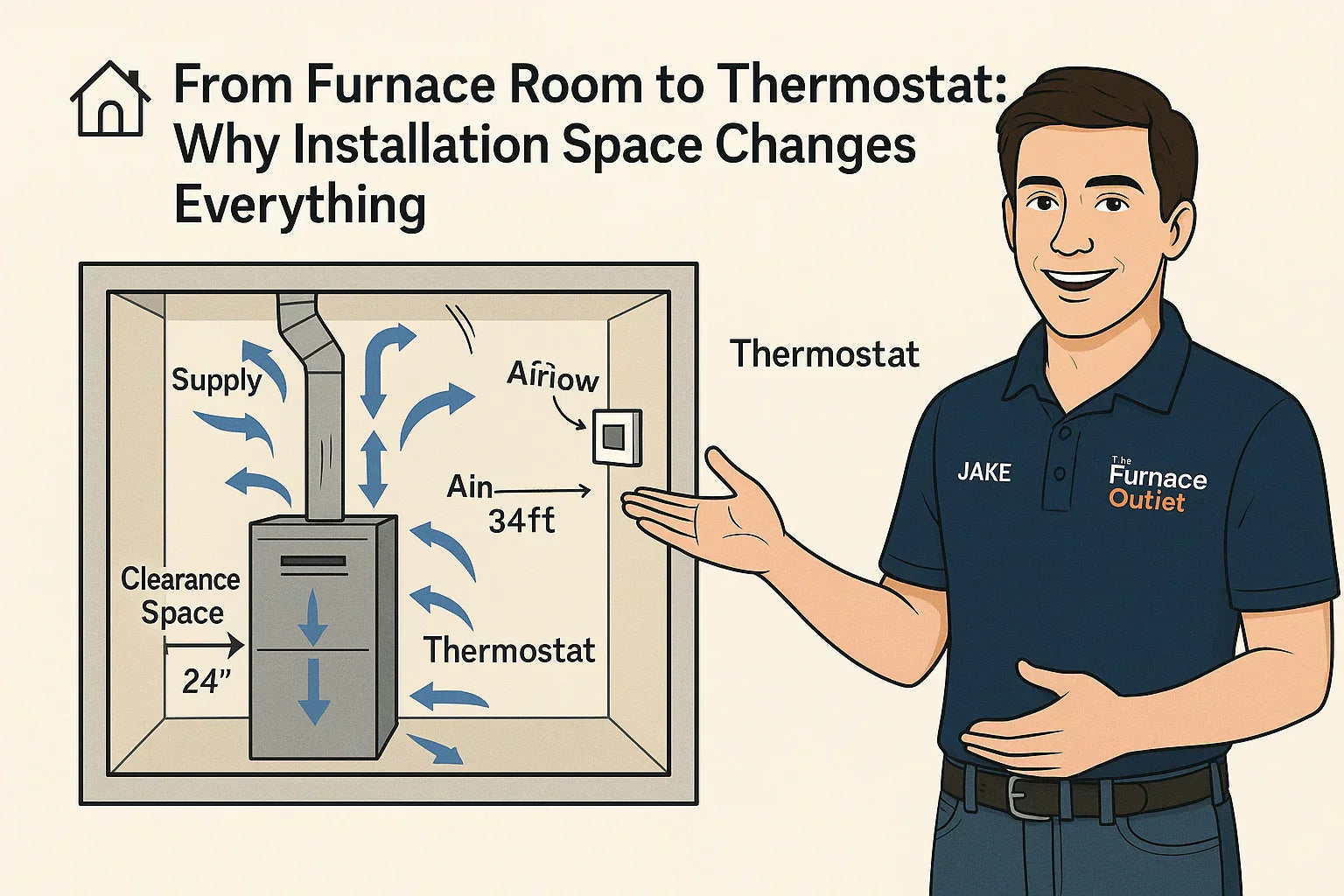 From Furnace Room to Thermostat: Why Installation Space Changes Everything