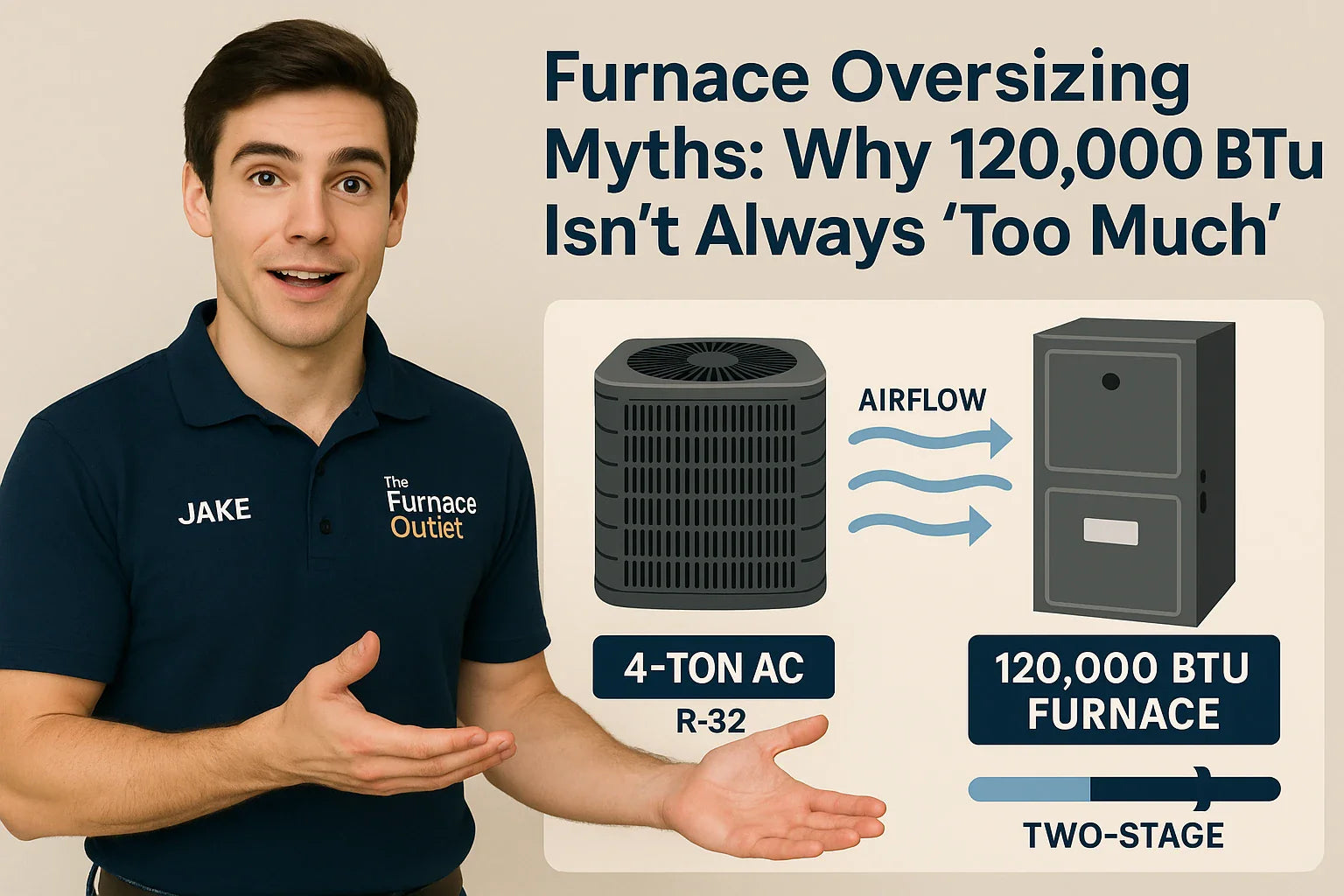 Furnace Oversizing Myths: Why 120,000 BTUs Isn’t Always “Too Much”