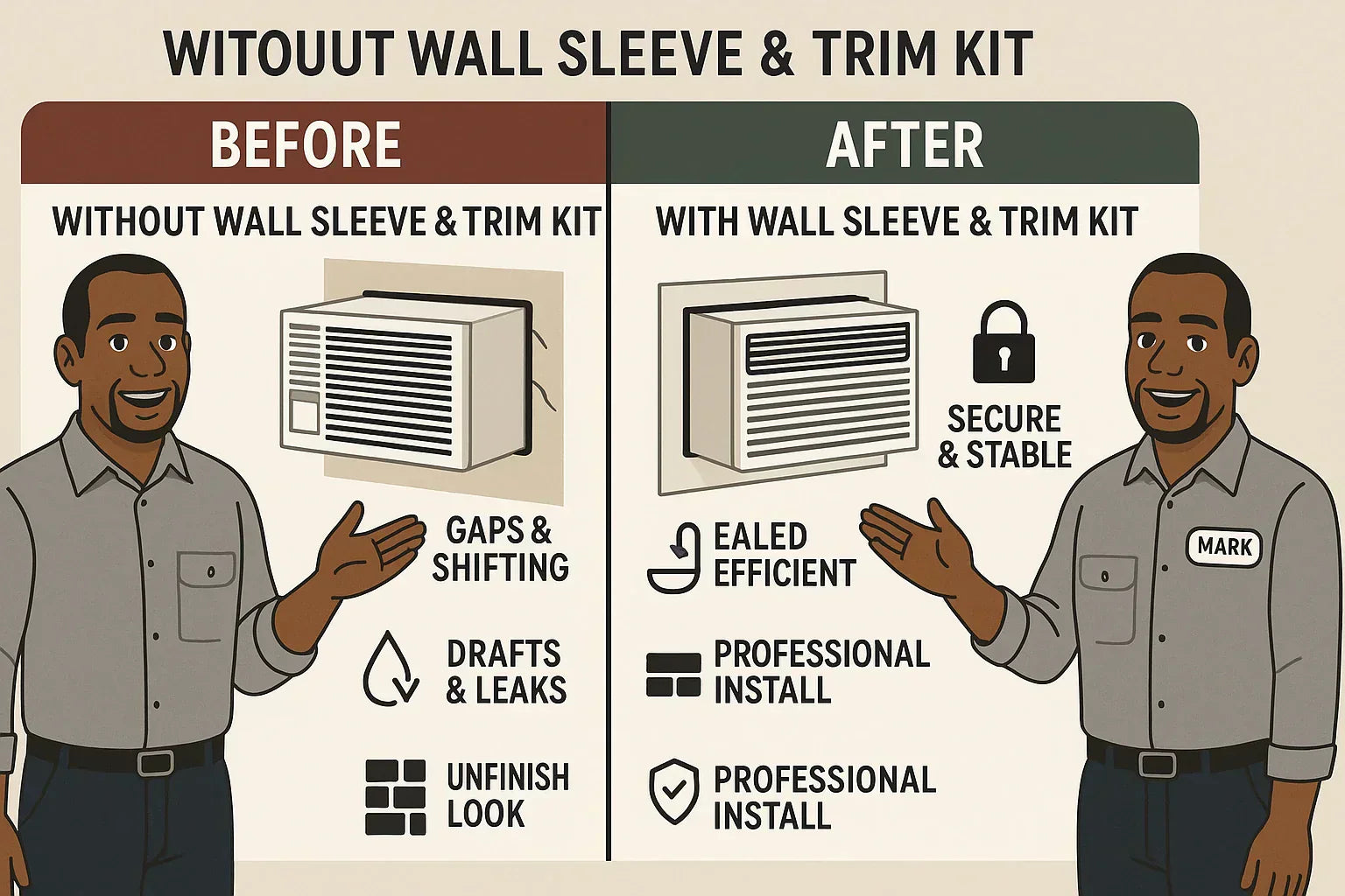 GE Wall Sleeve & Trim Kit: Do You Really Need One for the 14,000 BTU Model?